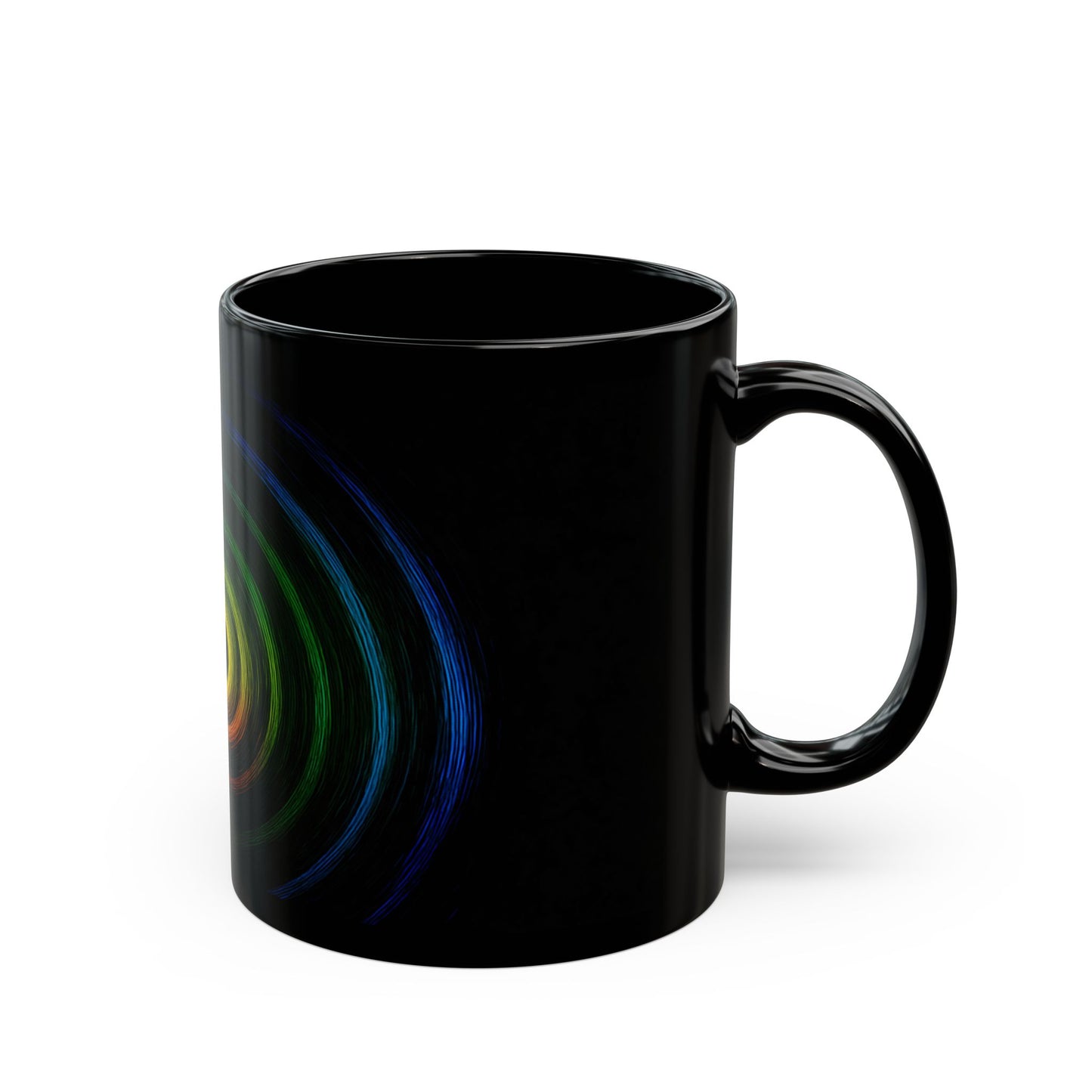 Unique Design Coffee Mug - Colorful Gift for Coffee Lovers - Cyclone Design