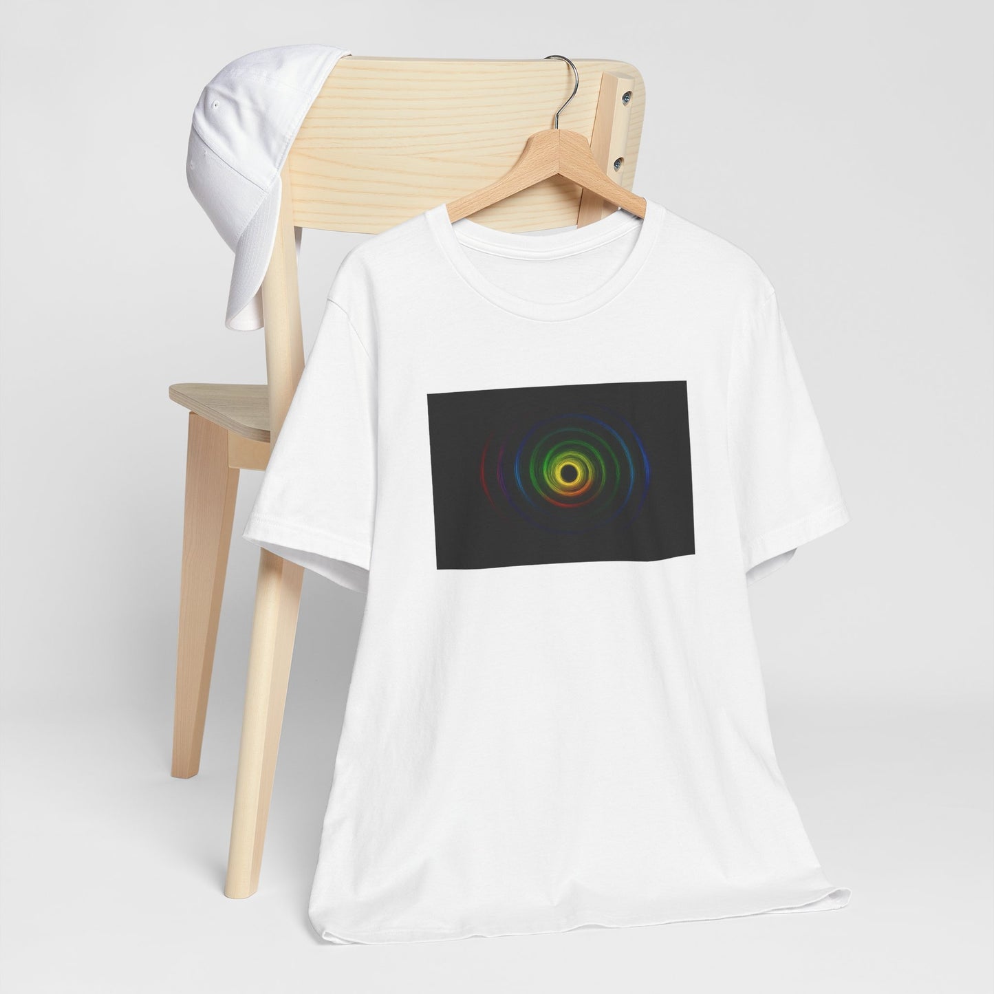 Colorful Wave Unisex Tee - Cyclone Design