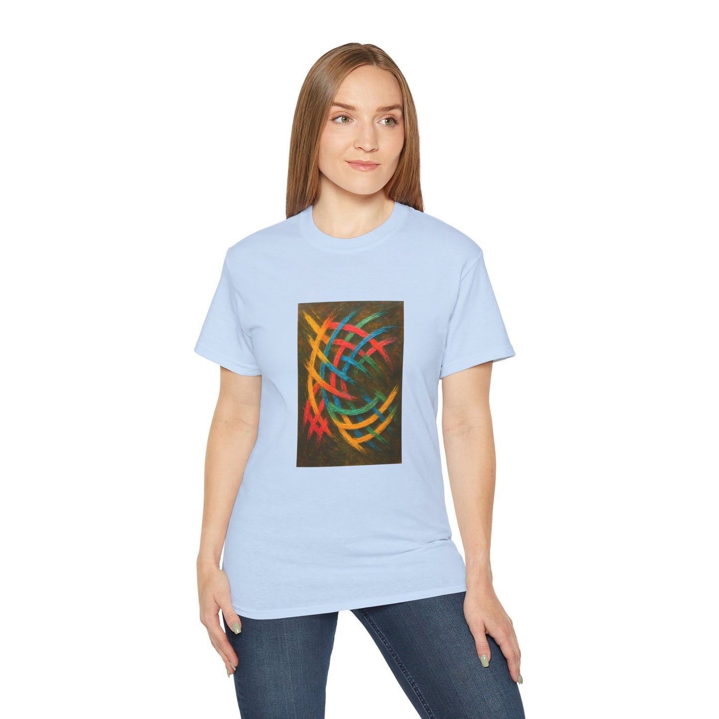 Vibrant Weave Unisex Ultra Cotton Tee