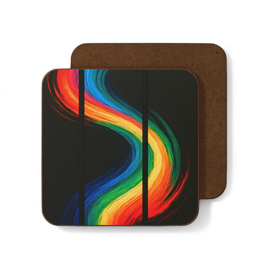 Colorful Abstract Coaster Set - Weave Design