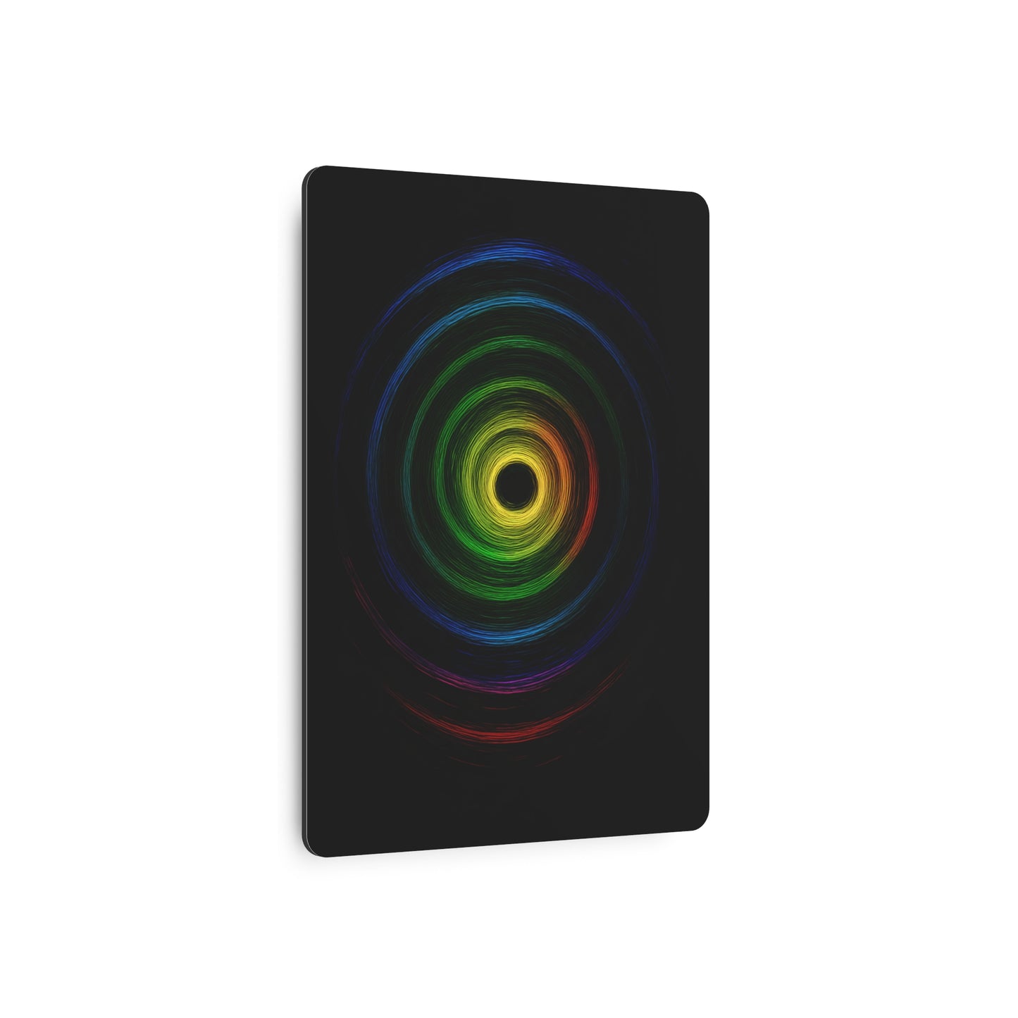 Colorful Spiral WallArt Metal Print - Cyclone Design