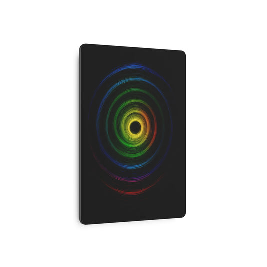 Colorful Spiral WallArt Metal Print - Cyclone Design