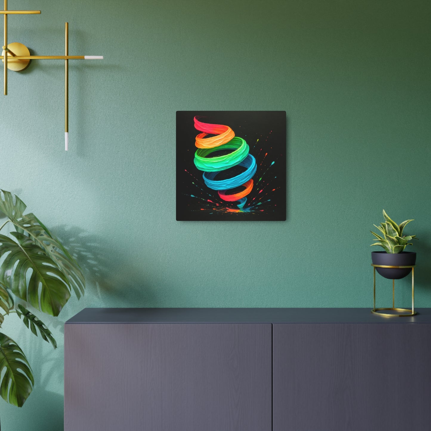 Unique Metal WallArt for Home Decore - Cyclone Design