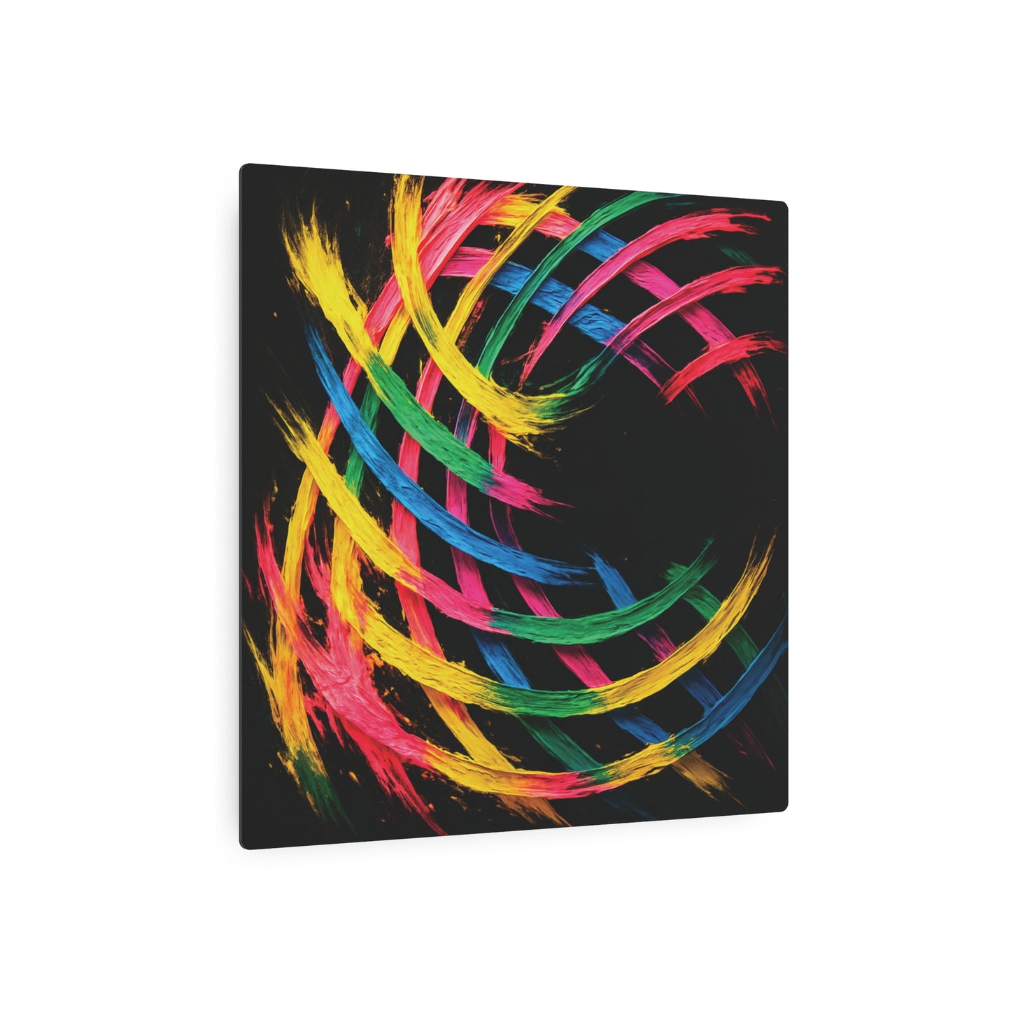 Weave Art Metal Print