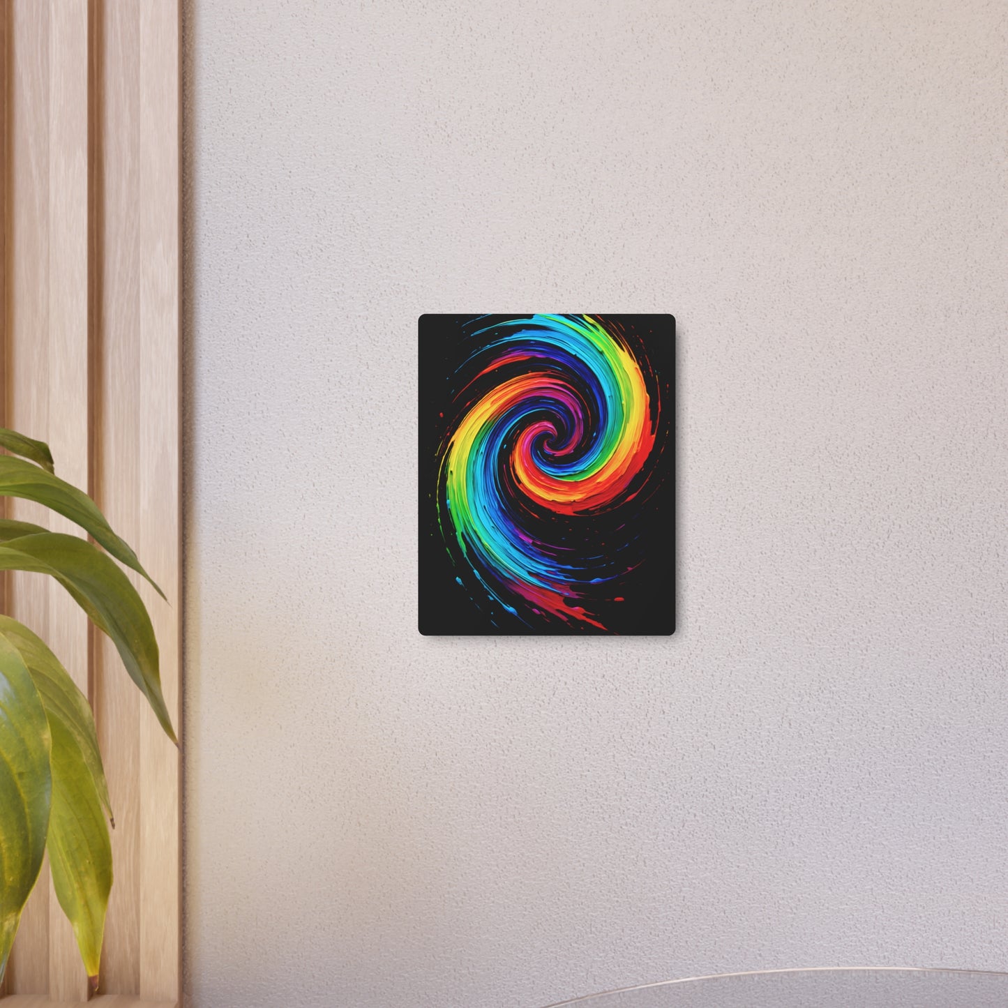 Colorful Wall Décor Metal Art - Cyclone Design