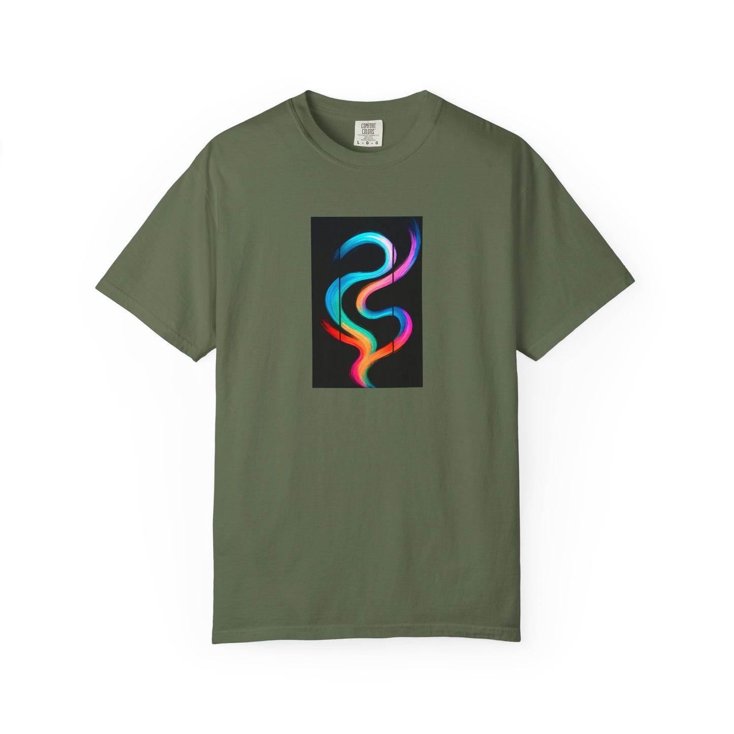 Vibrant Wave Unisex T-Shirt - Weave Design