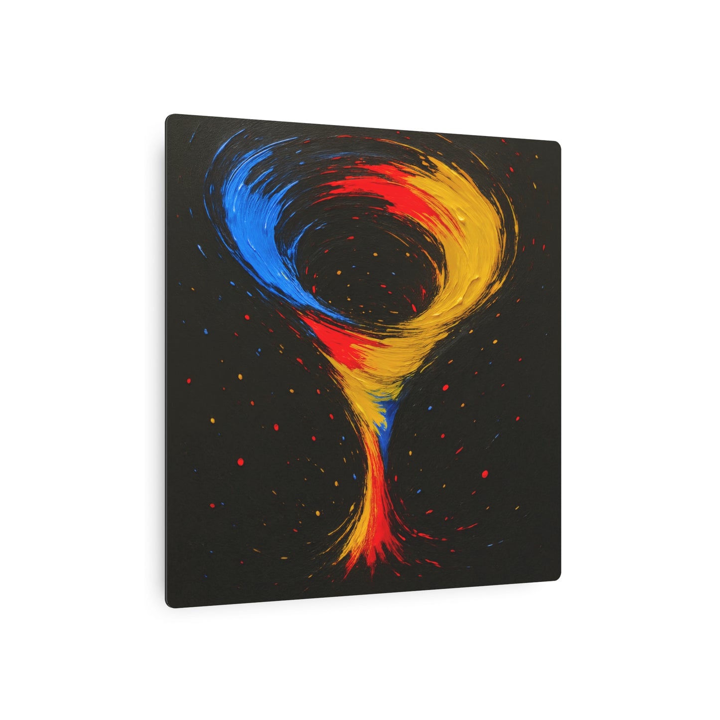 Colorful Metal Wall Art - Cyclone Design