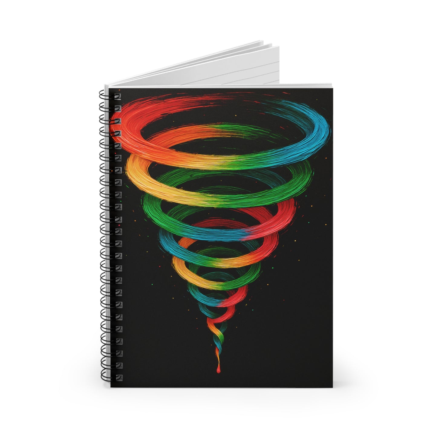 Colorful Writing Notebook - Cyclone Design