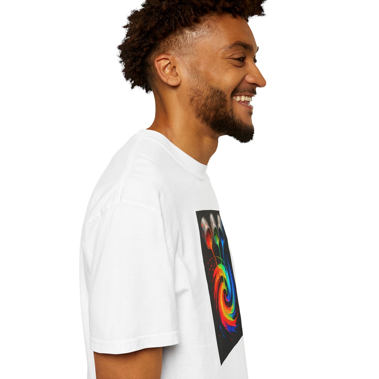 Colorful Artistic T-Shirt - Melt Design