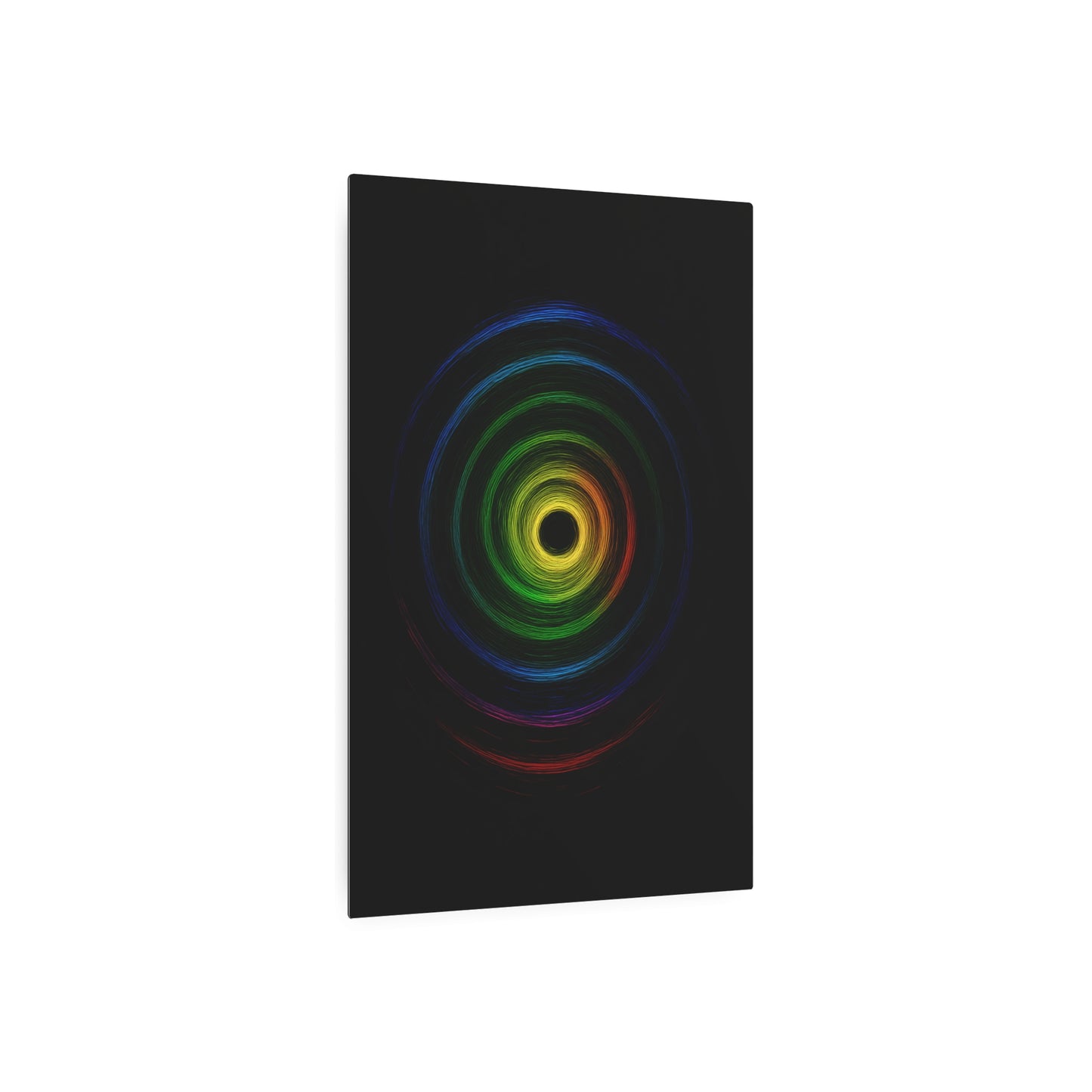 Colorful Spiral WallArt Metal Print - Cyclone Design