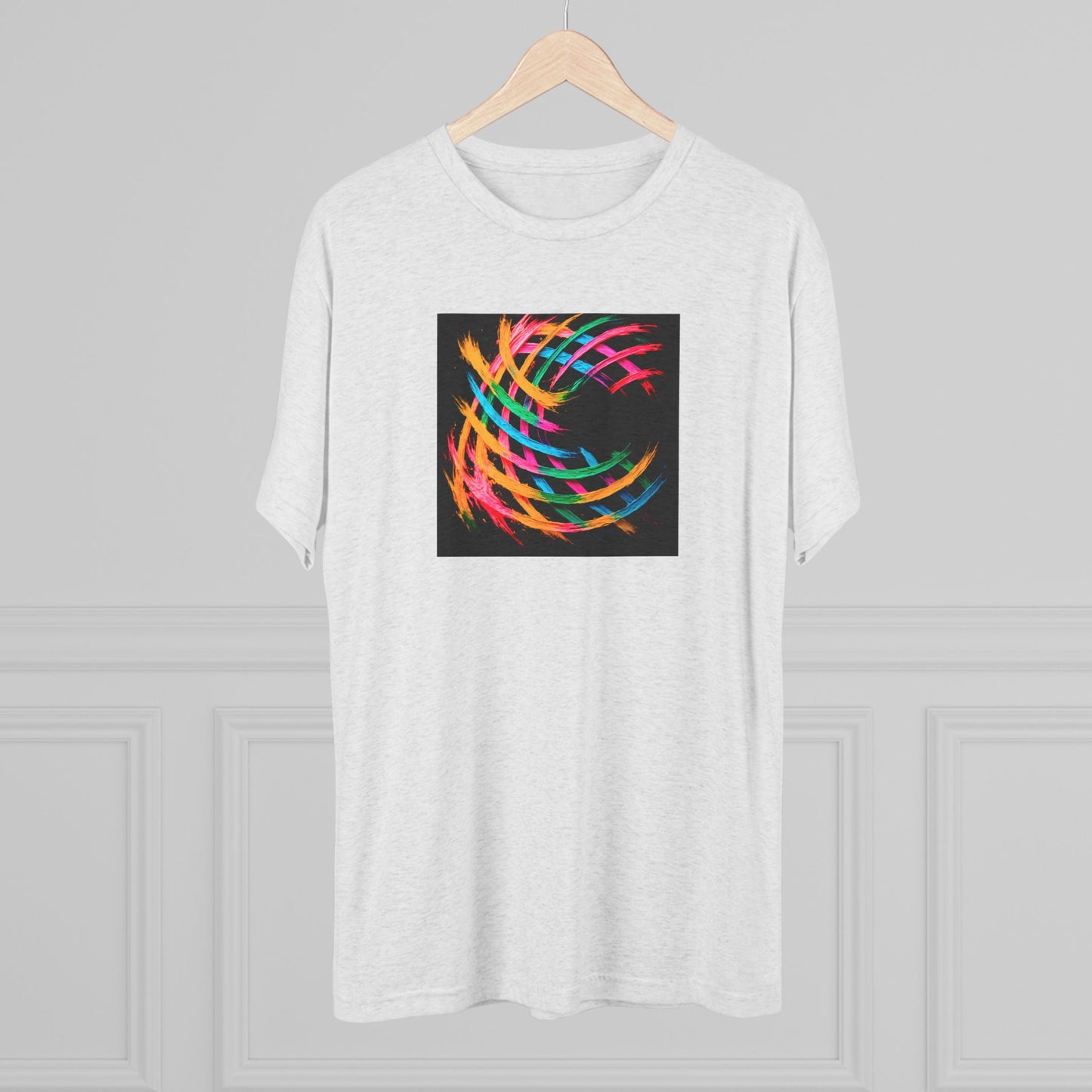 Unisex Tri-Blend Crew Tee - Weave Design