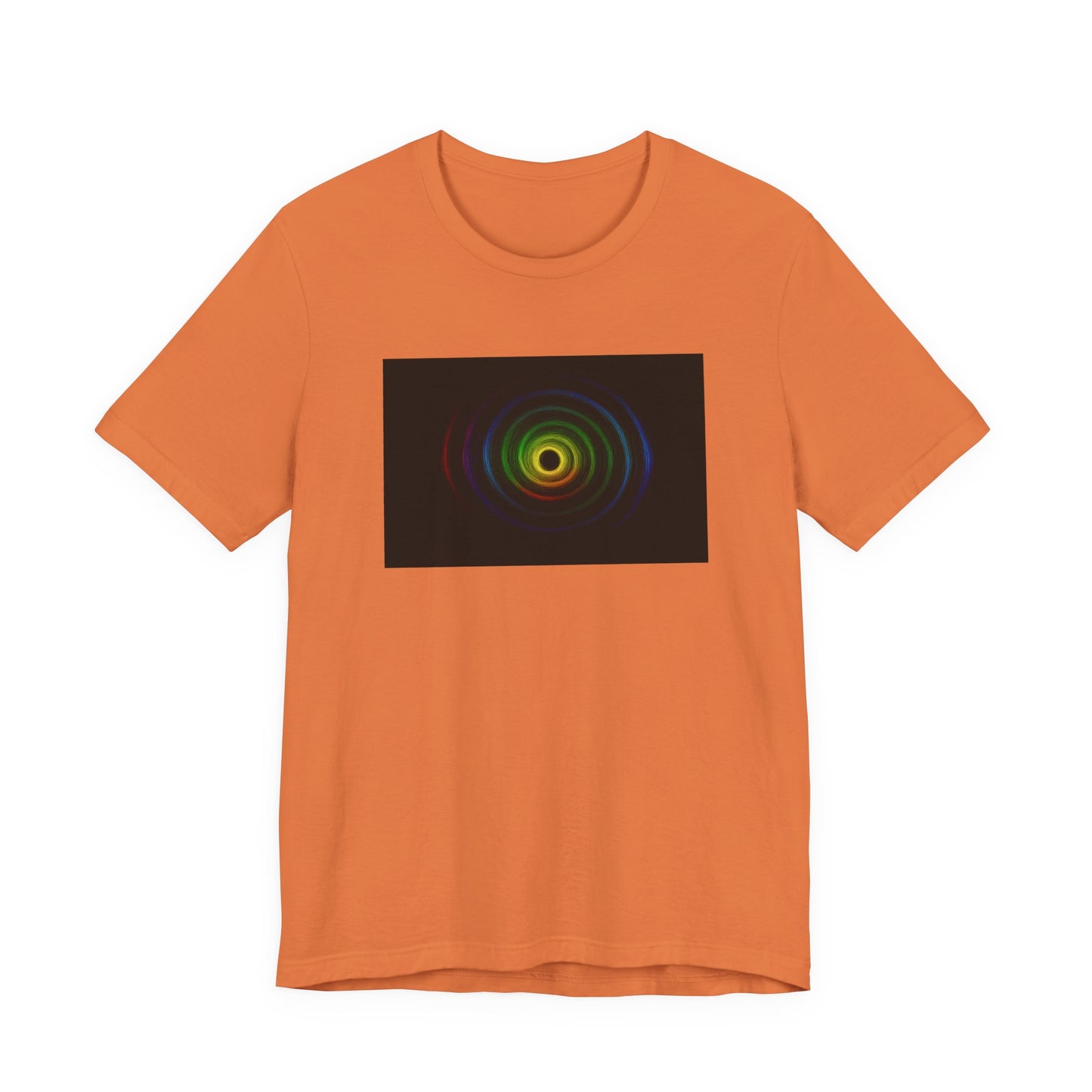 Colorful Wave Unisex Tee - Cyclone Design