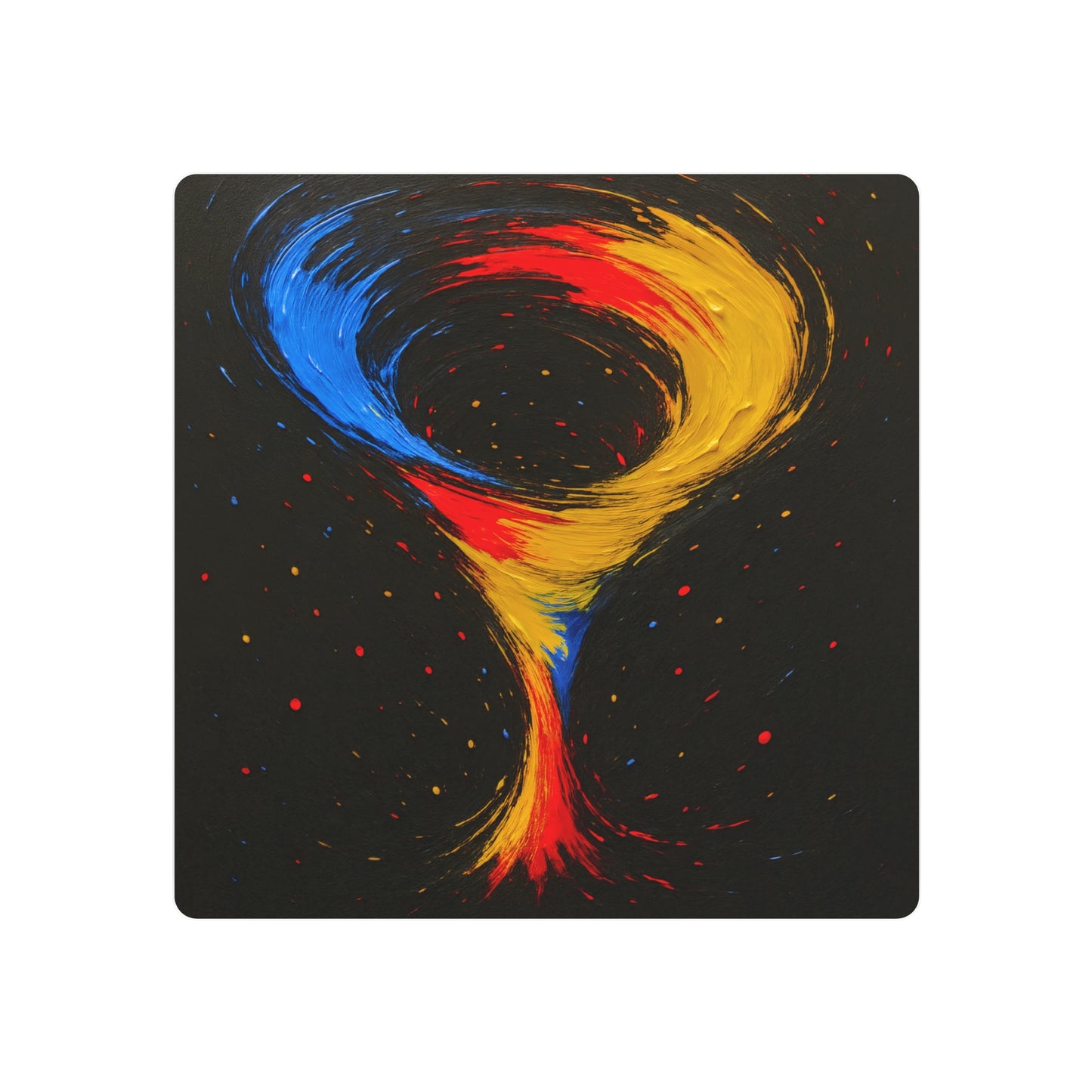 Colorful Metal Wall Art - Cyclone Design