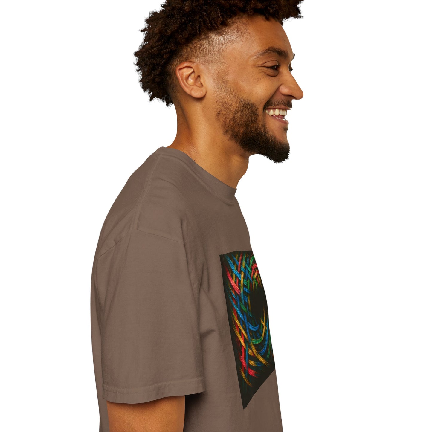 Unisex Garment-Dyed Tee for Casual Wear - Weave Design