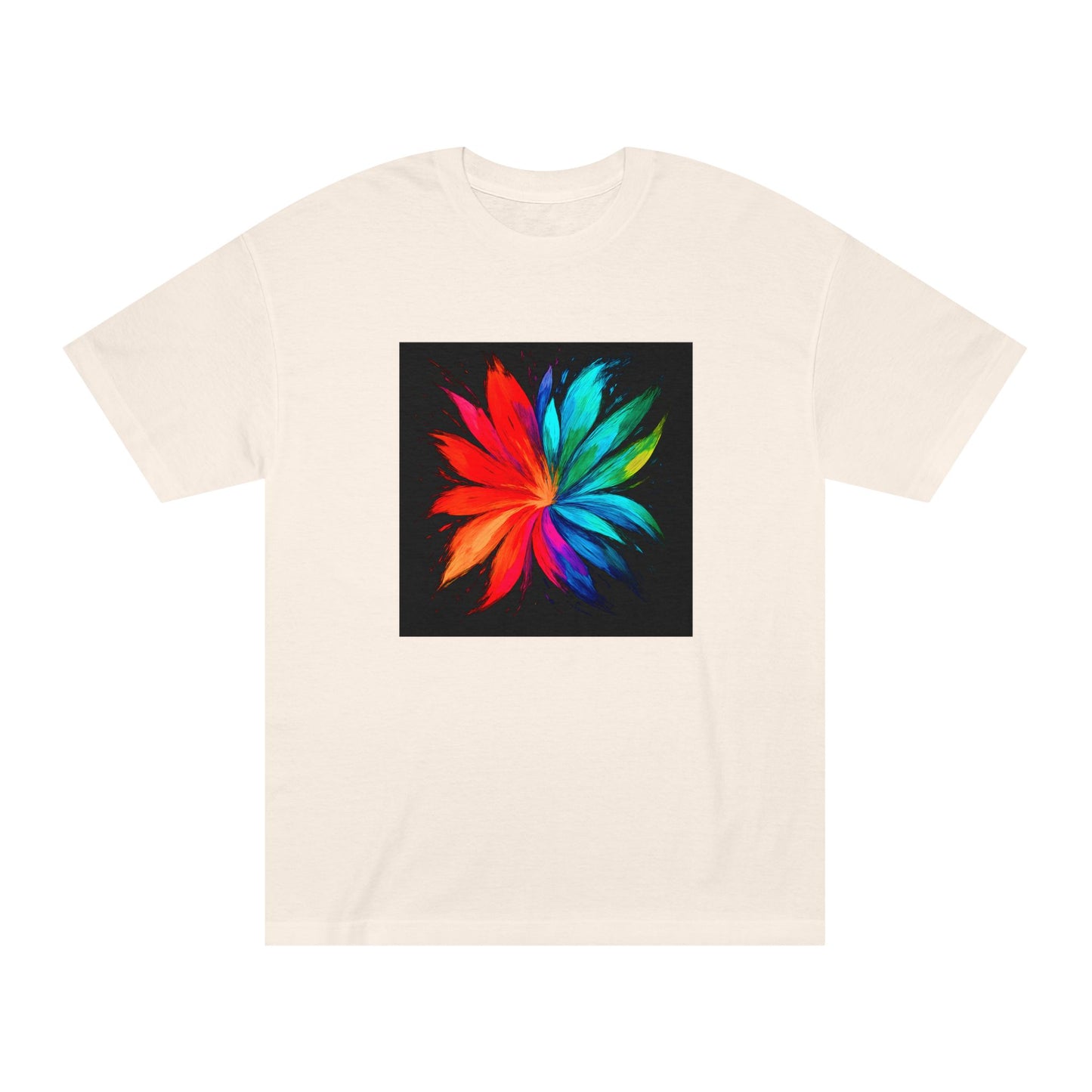 Colorful Floral Unisex Classic Tee - Melt Design