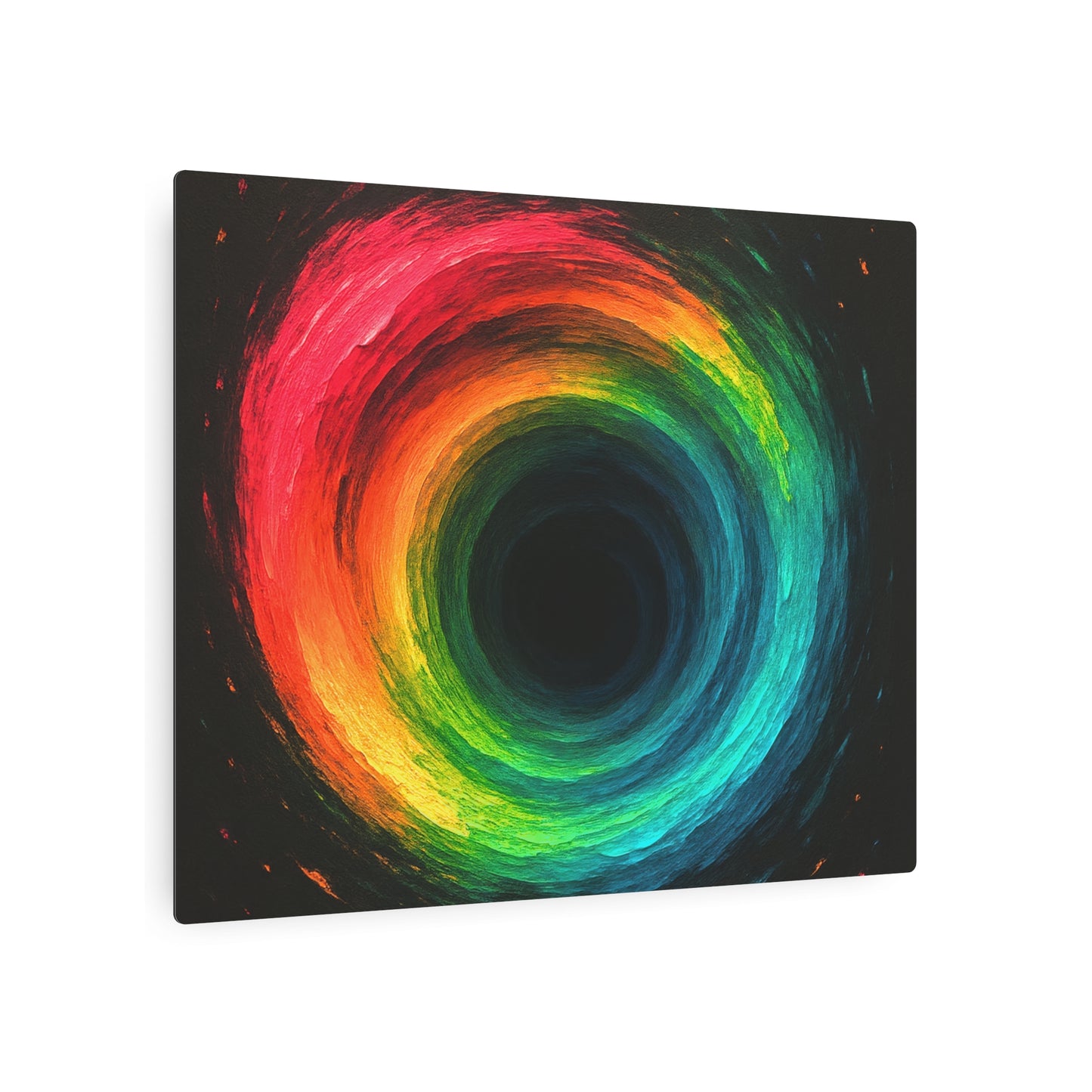 Colorful Cyclone Metal Wall Art