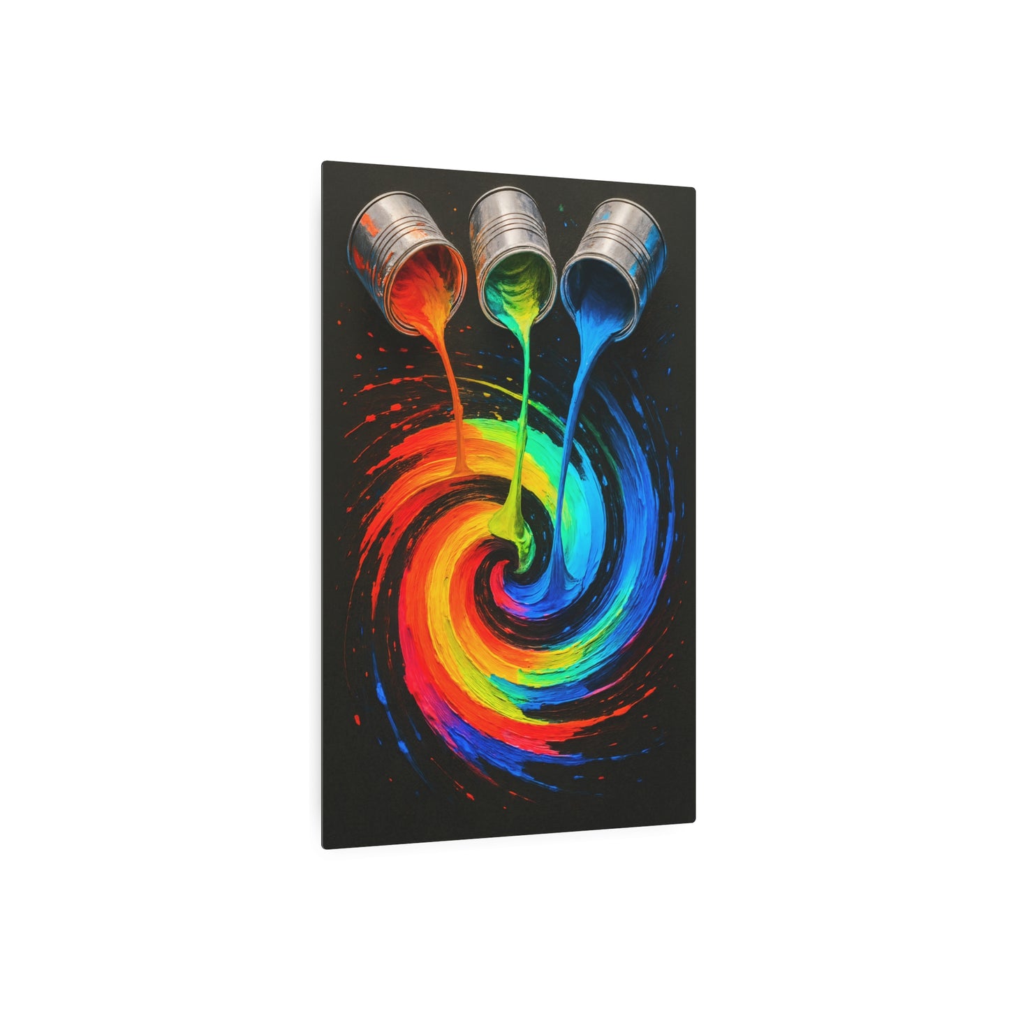 Vibrant Metal Art - Melt Design