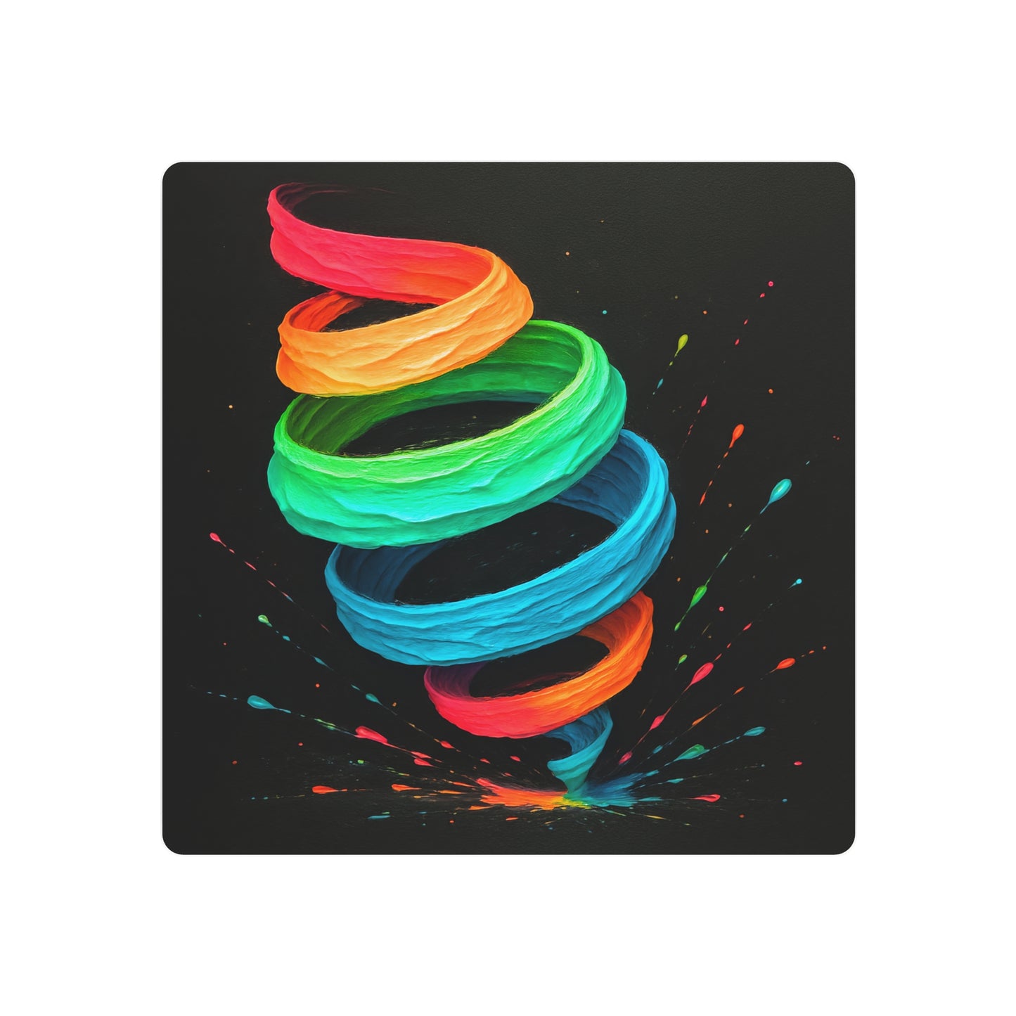 Unique Metal WallArt for Home Decore - Cyclone Design