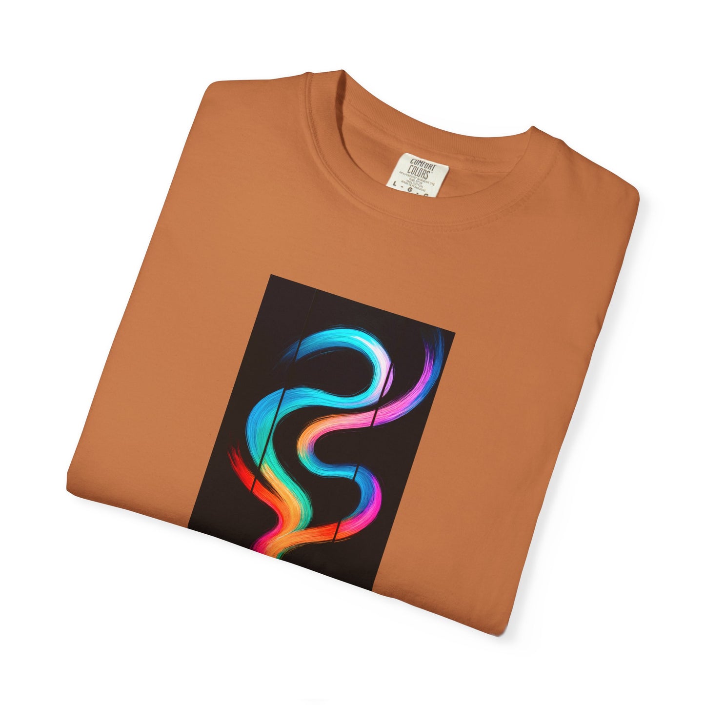Vibrant Wave Unisex T-Shirt - Weave Design