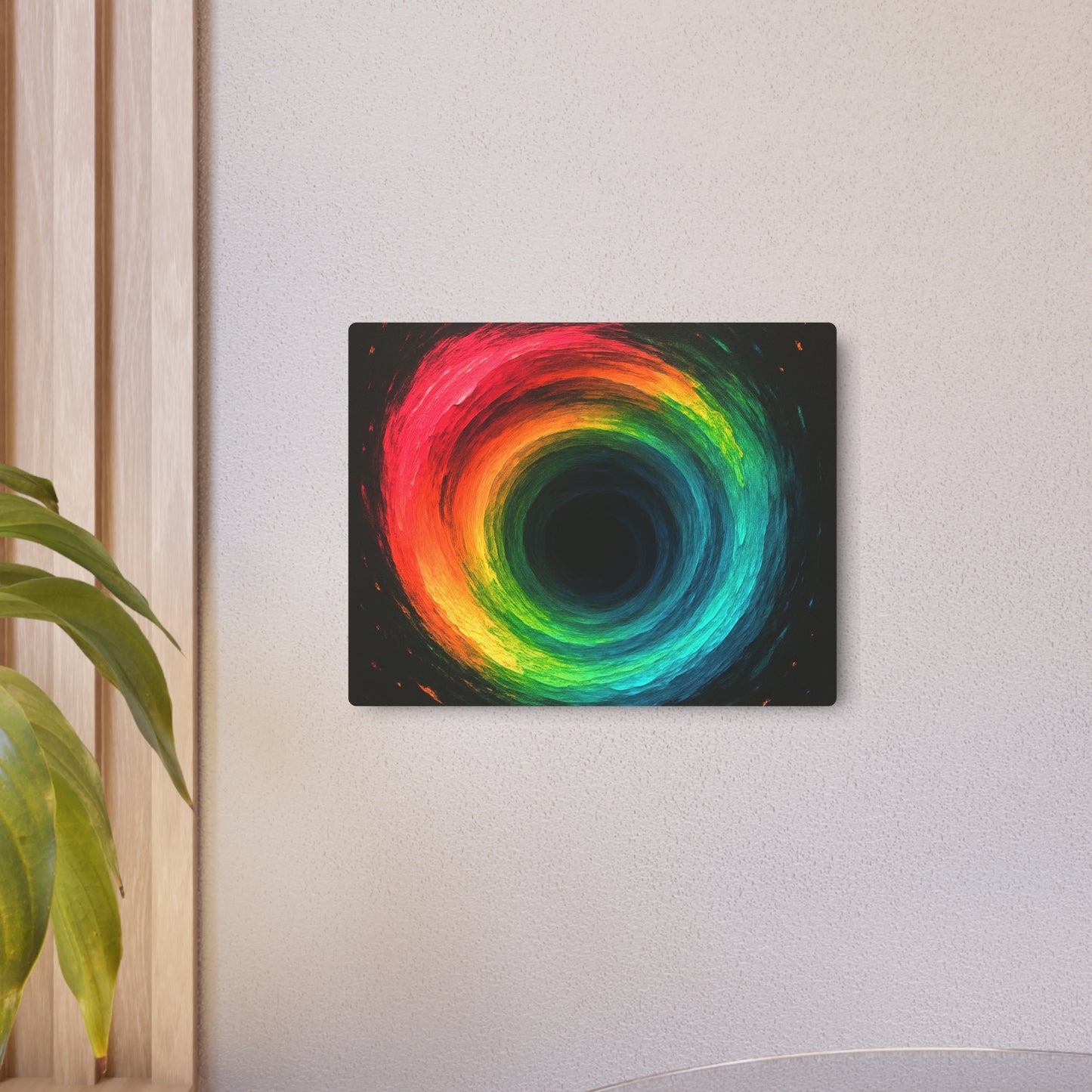 Colorful Cyclone Metal Wall Art