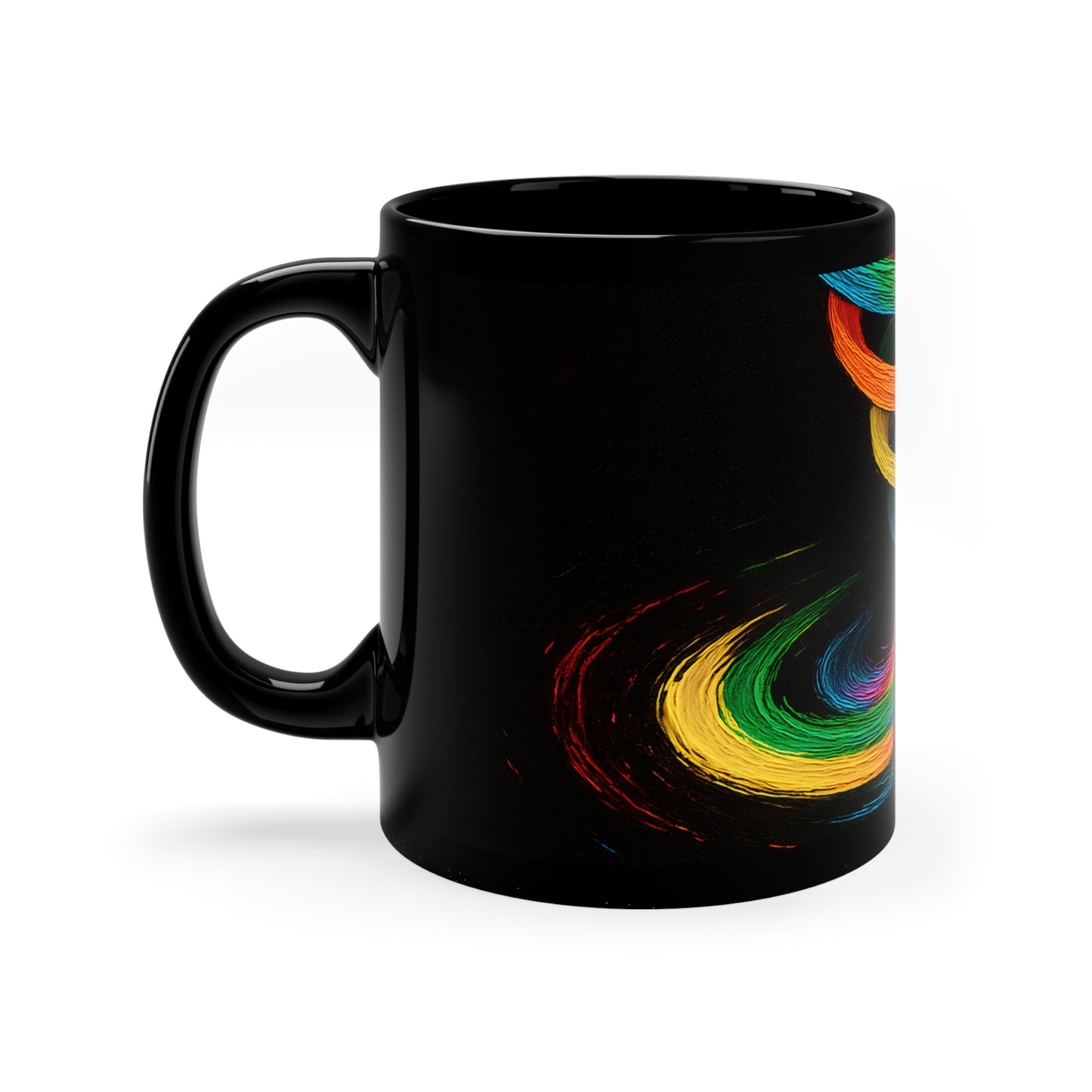 Abstract Art Coffee Mug - Cyclone Design