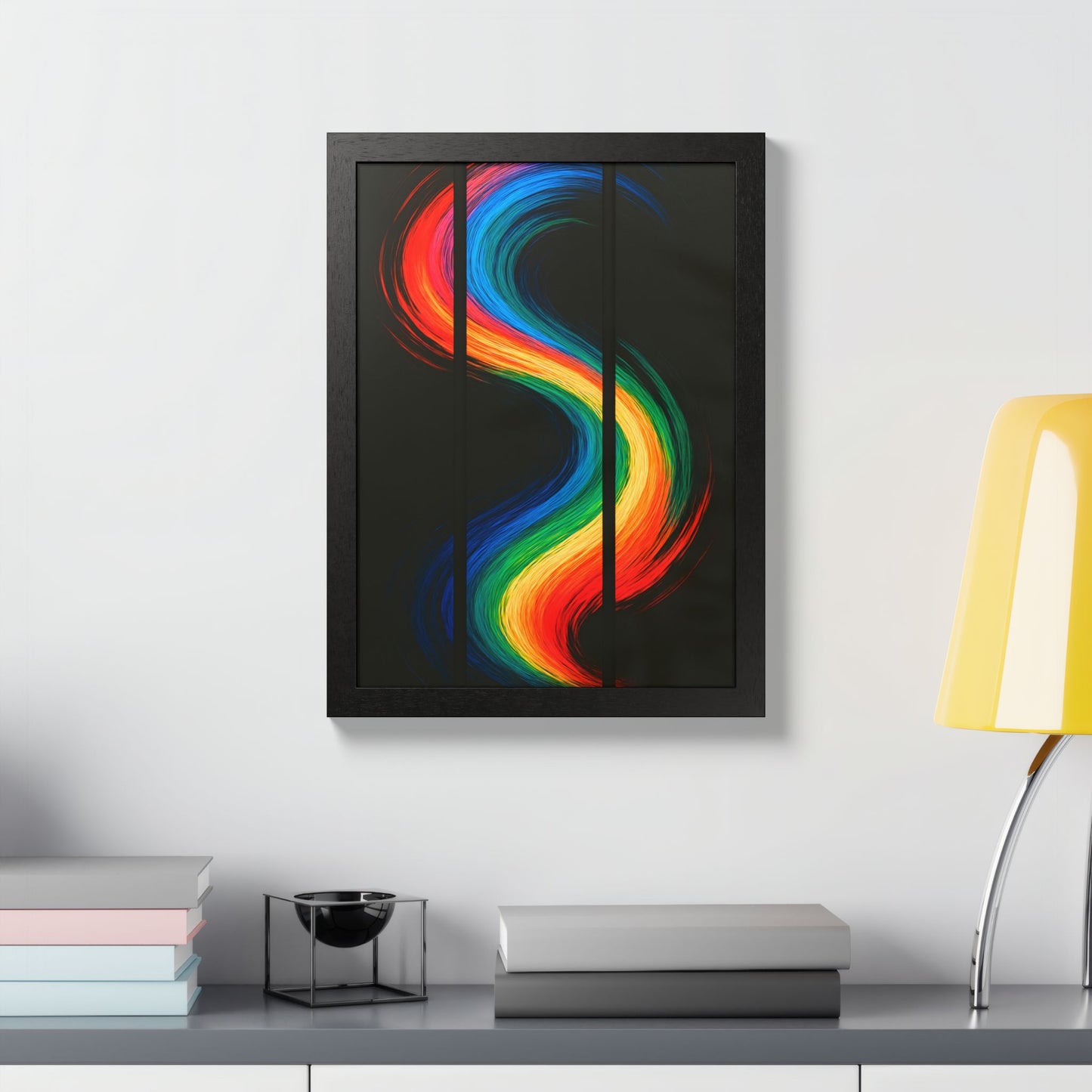 Colorful Art Print - Weave Design