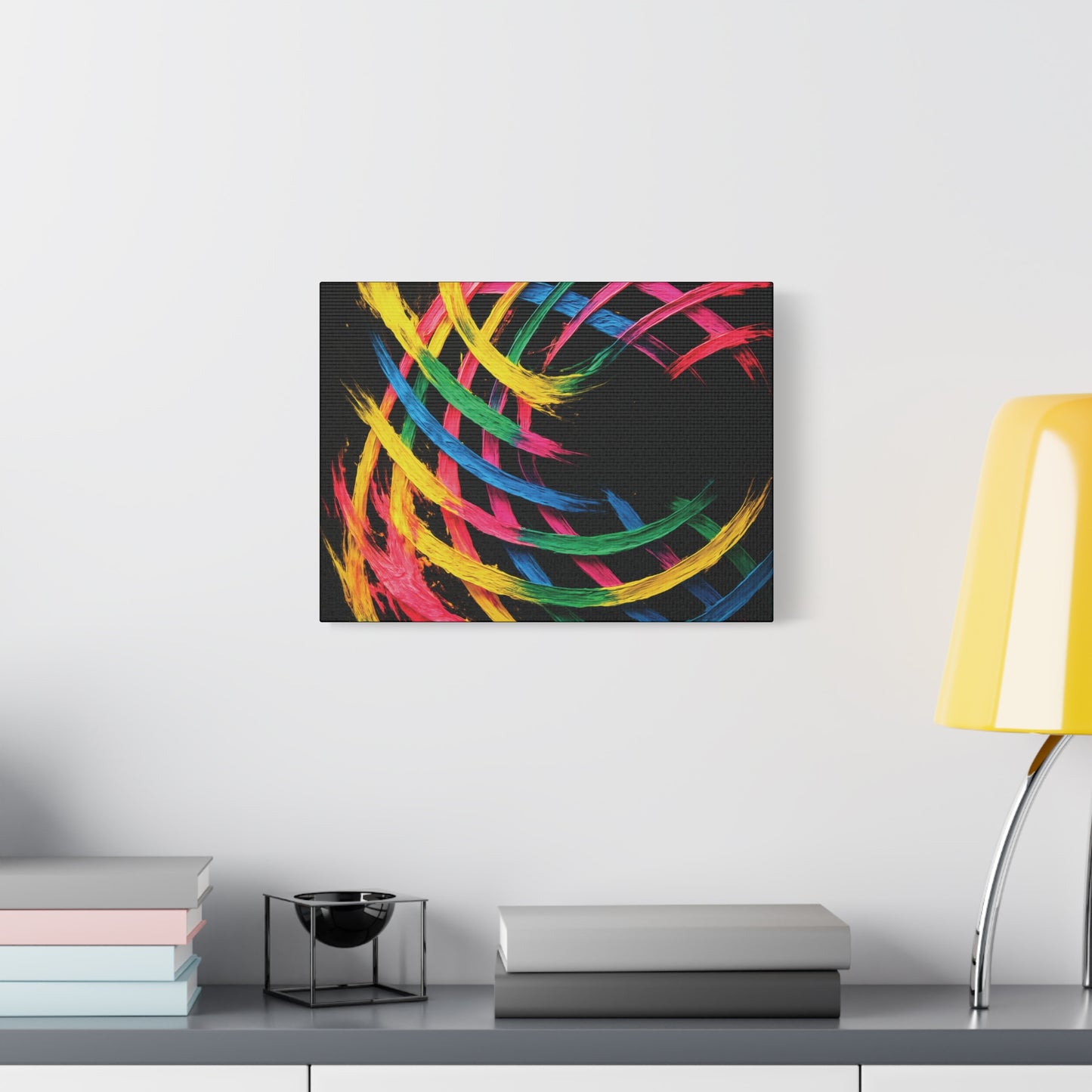Vibrant Weave Canvas Print - 1.25