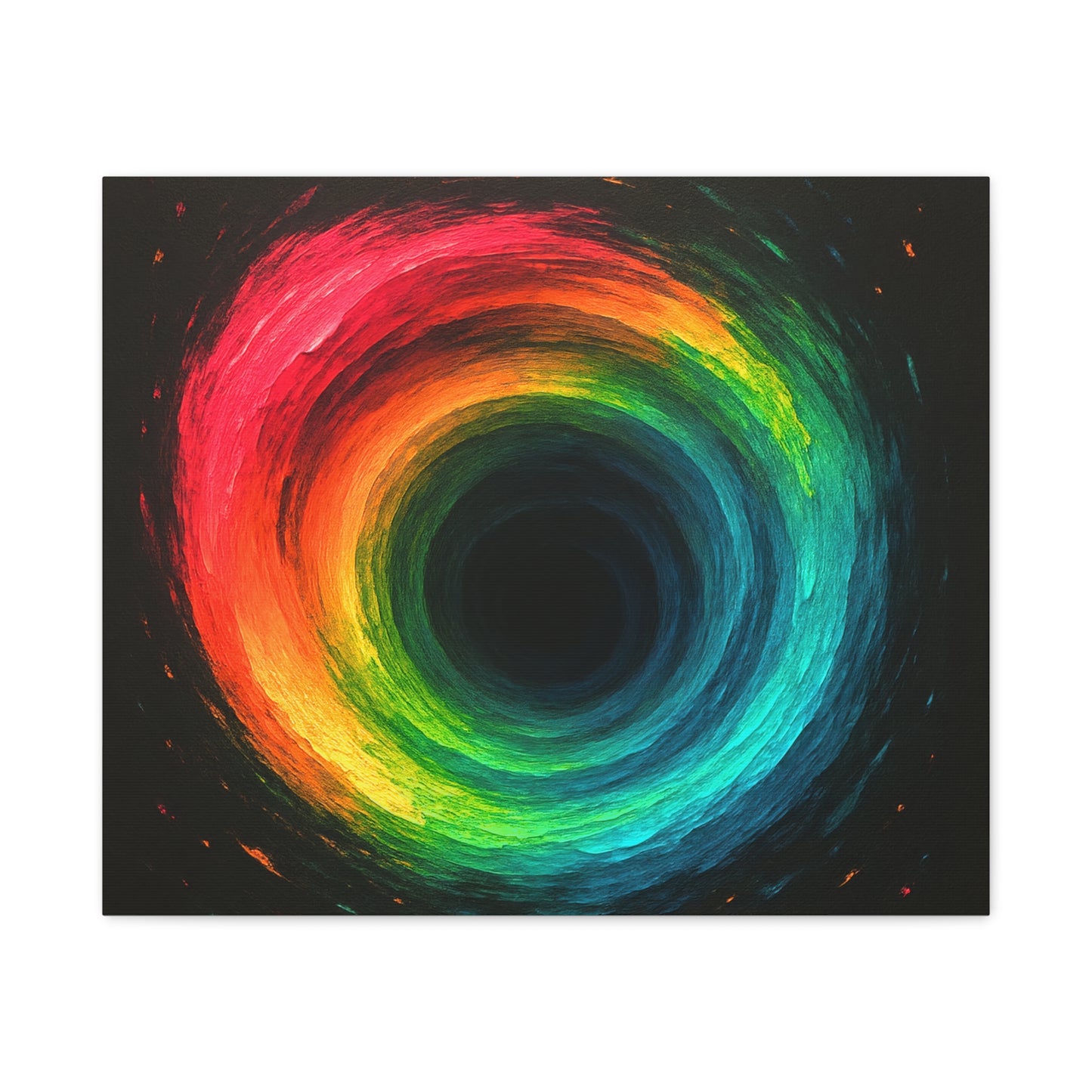 Chromatic Cyclone Matte Canvas, Stretched, 1.25"