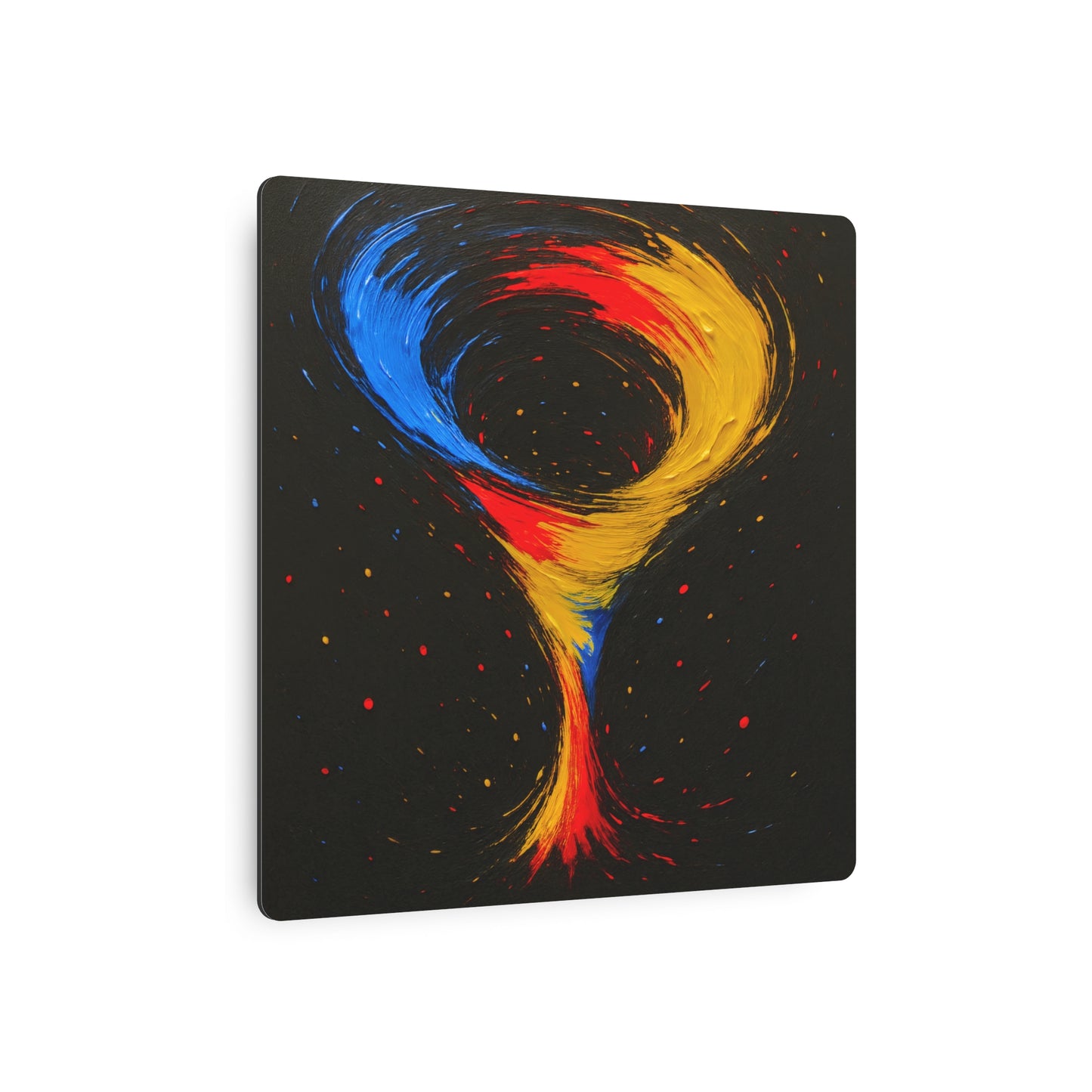 Colorful Metal Wall Art - Cyclone Design