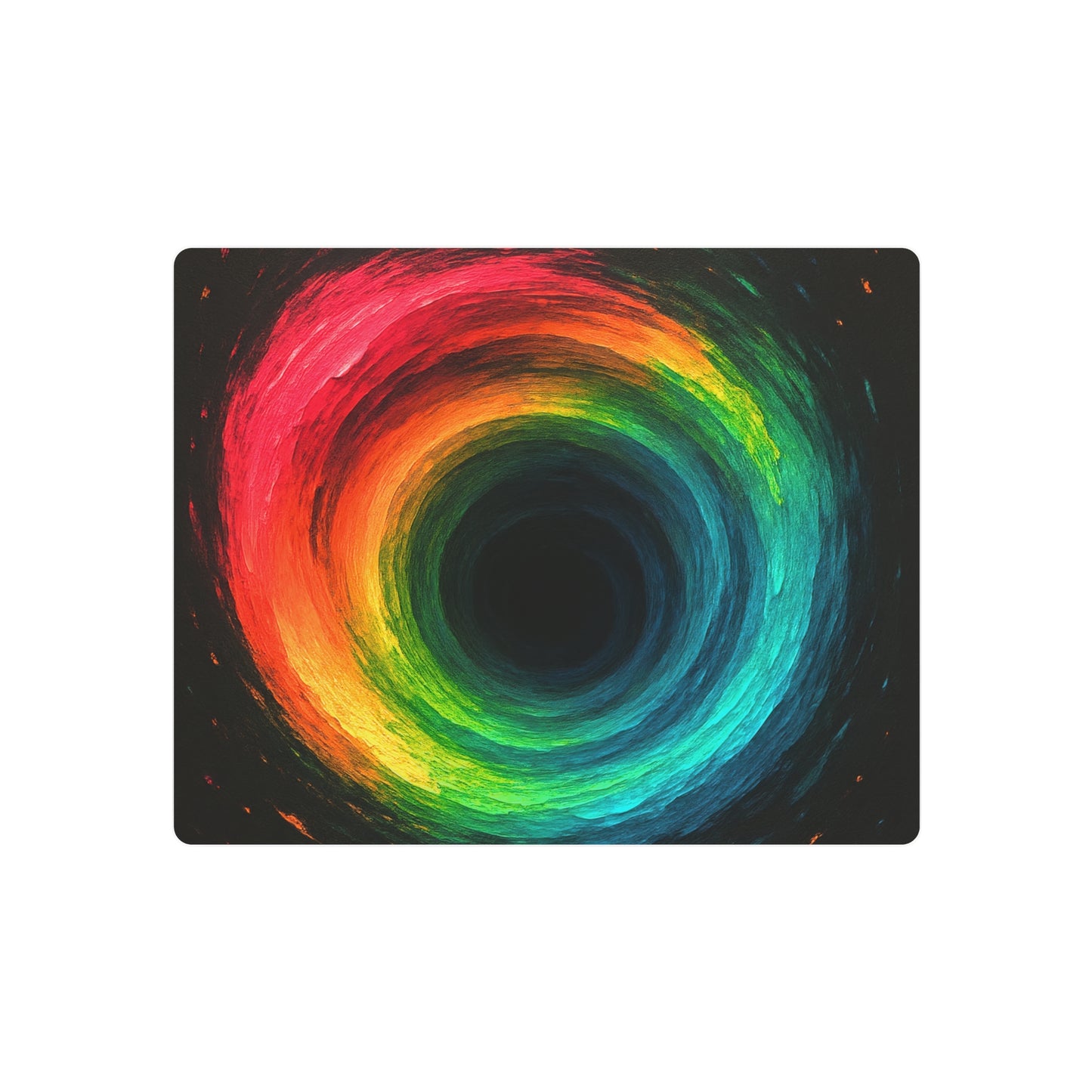 Colorful Cyclone Metal Wall Art