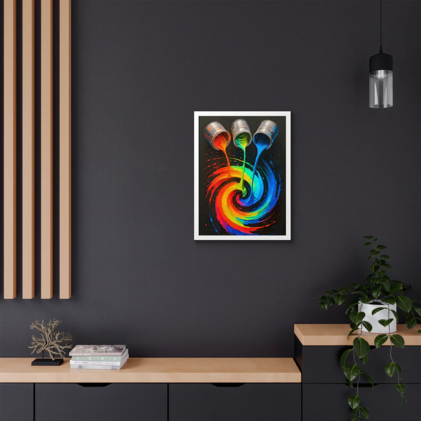 Vibrant Art Print - Melt Design