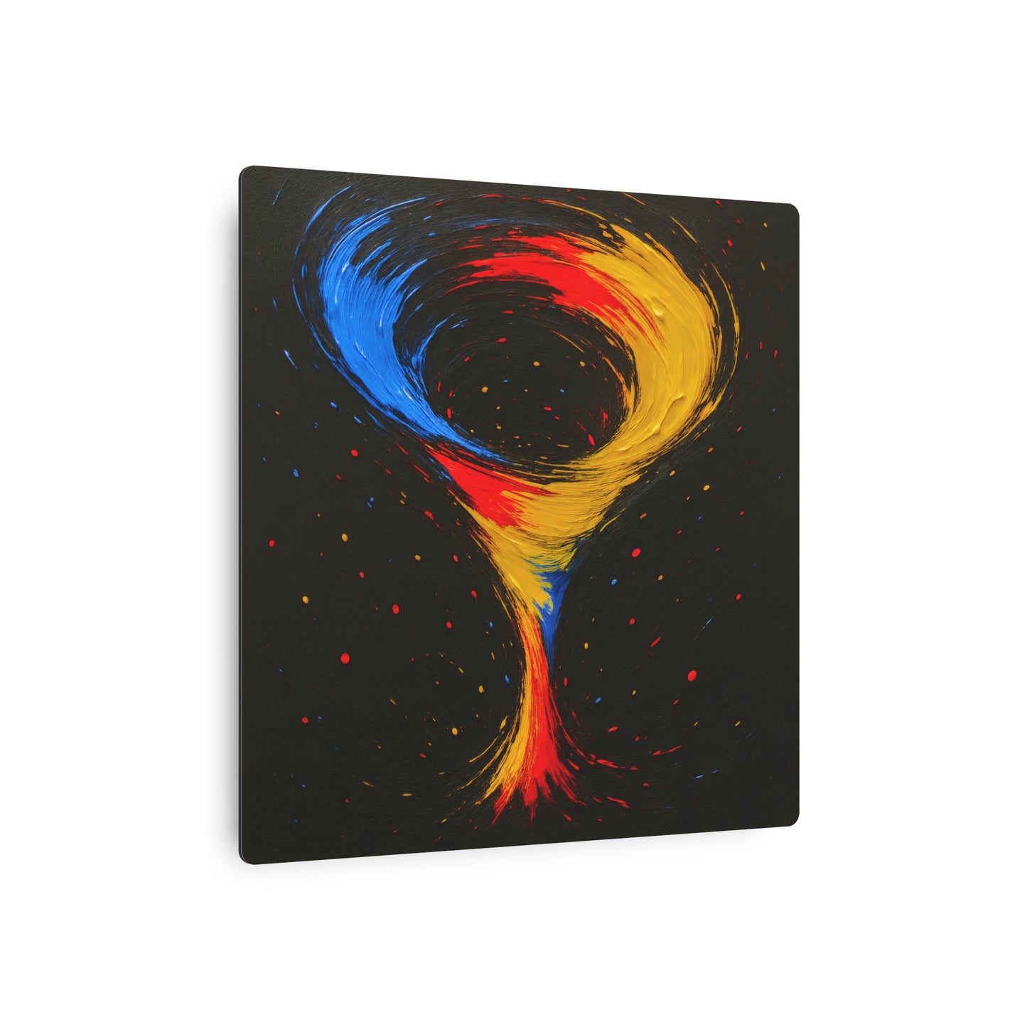 Colorful Metal Wall Art - Cyclone Design