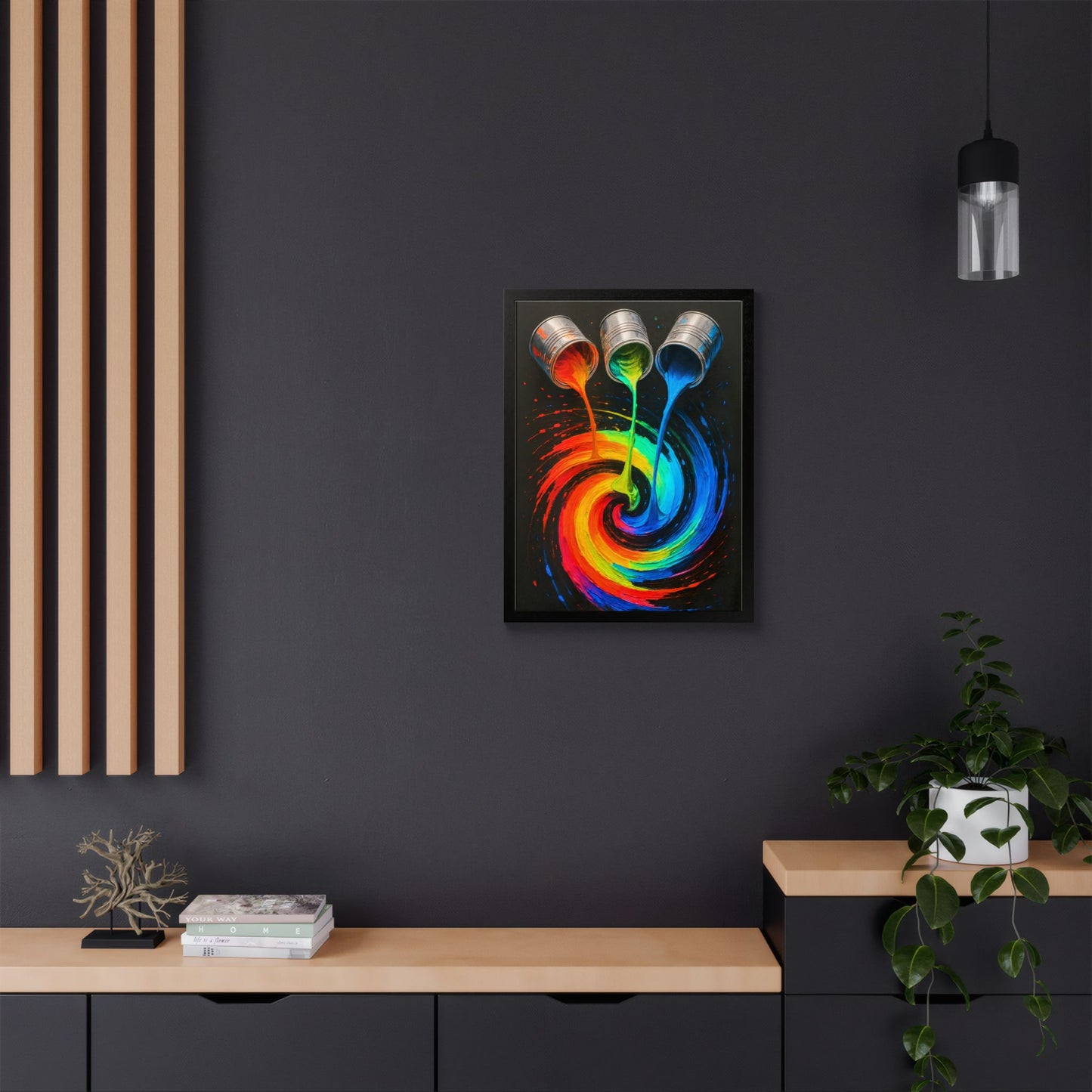 Vibrant Art Print - Melt Design