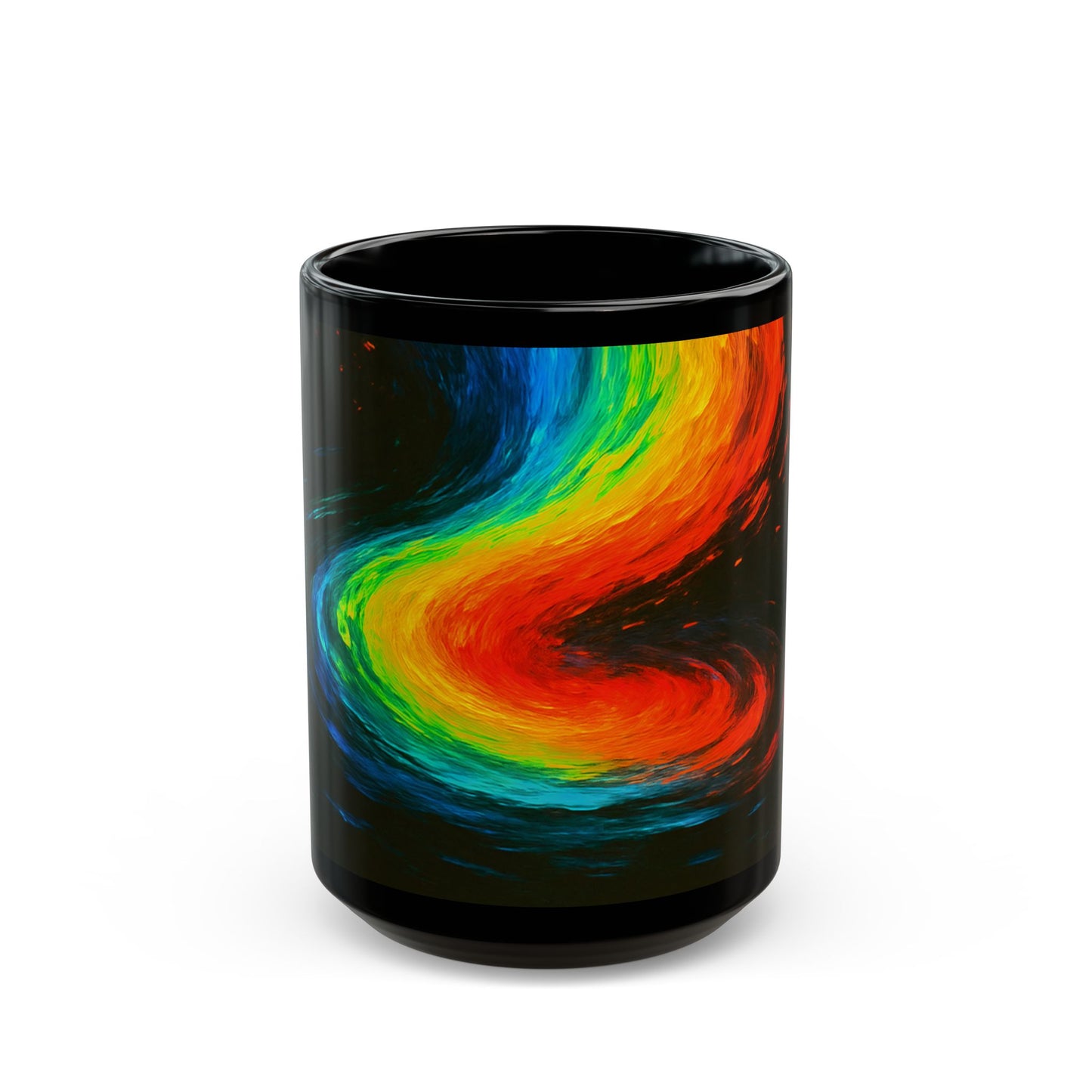 Colorful Abstract Coffee Mug - Melt Design