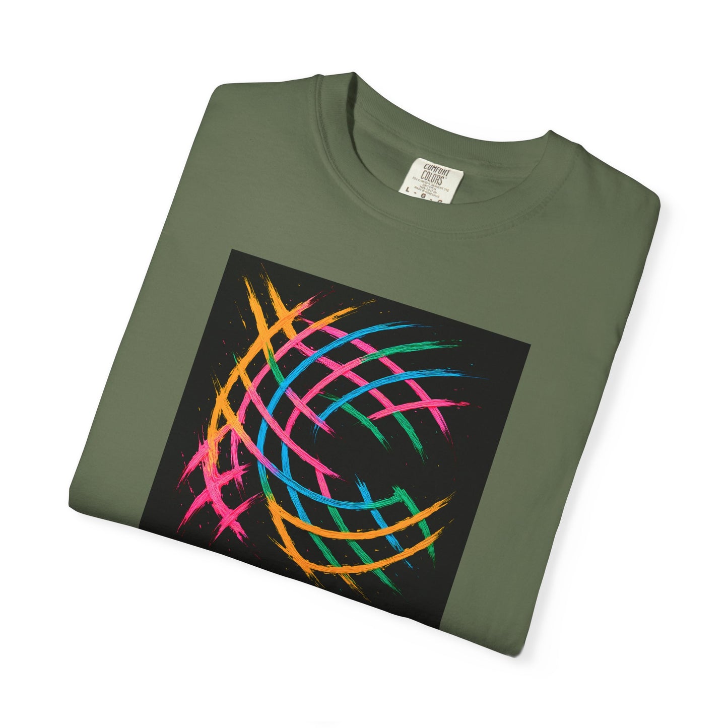 Colorful Abstract Unisex T-Shirt - Weave Design