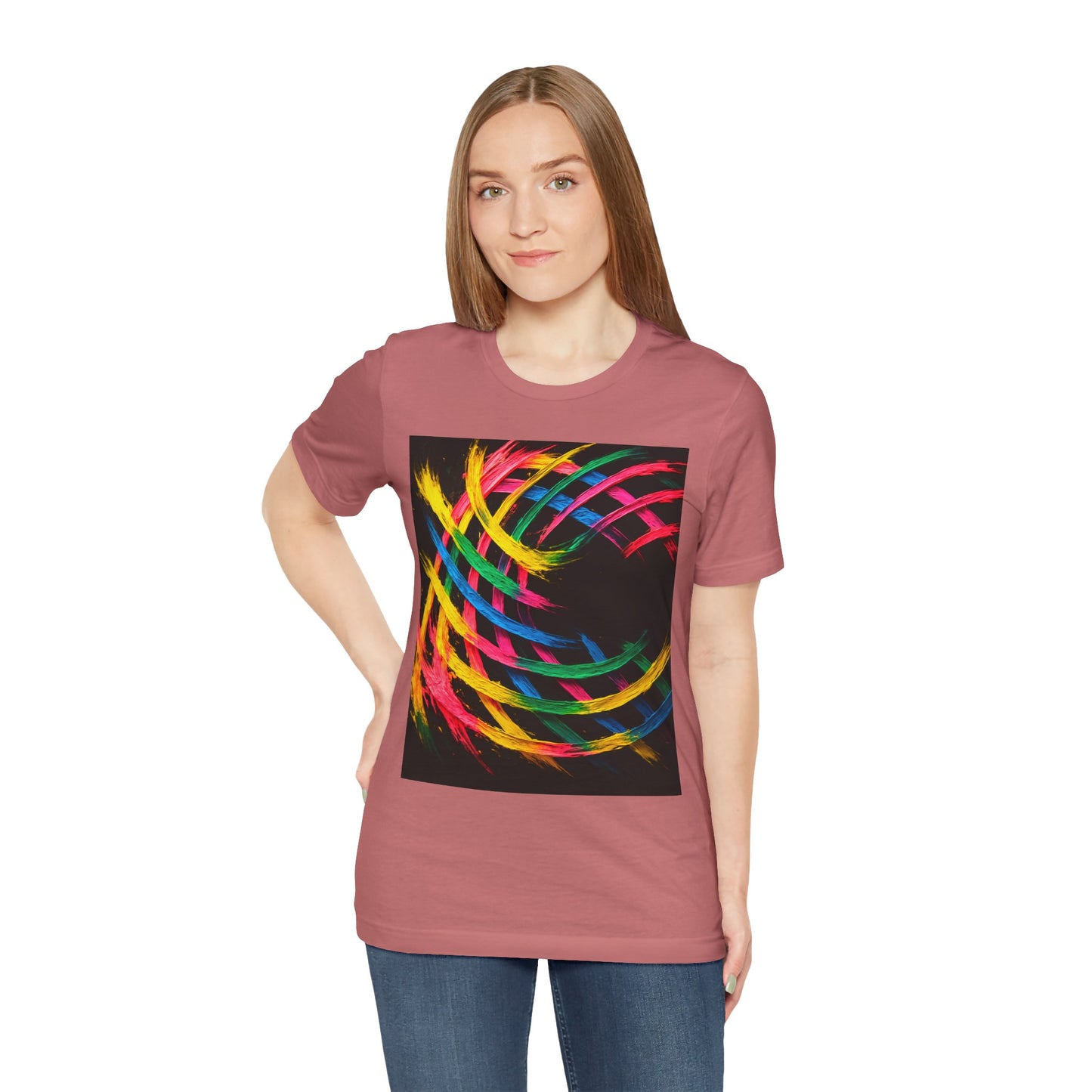 Chromatic Weave Unisex Jersey Short Sleeve Tee