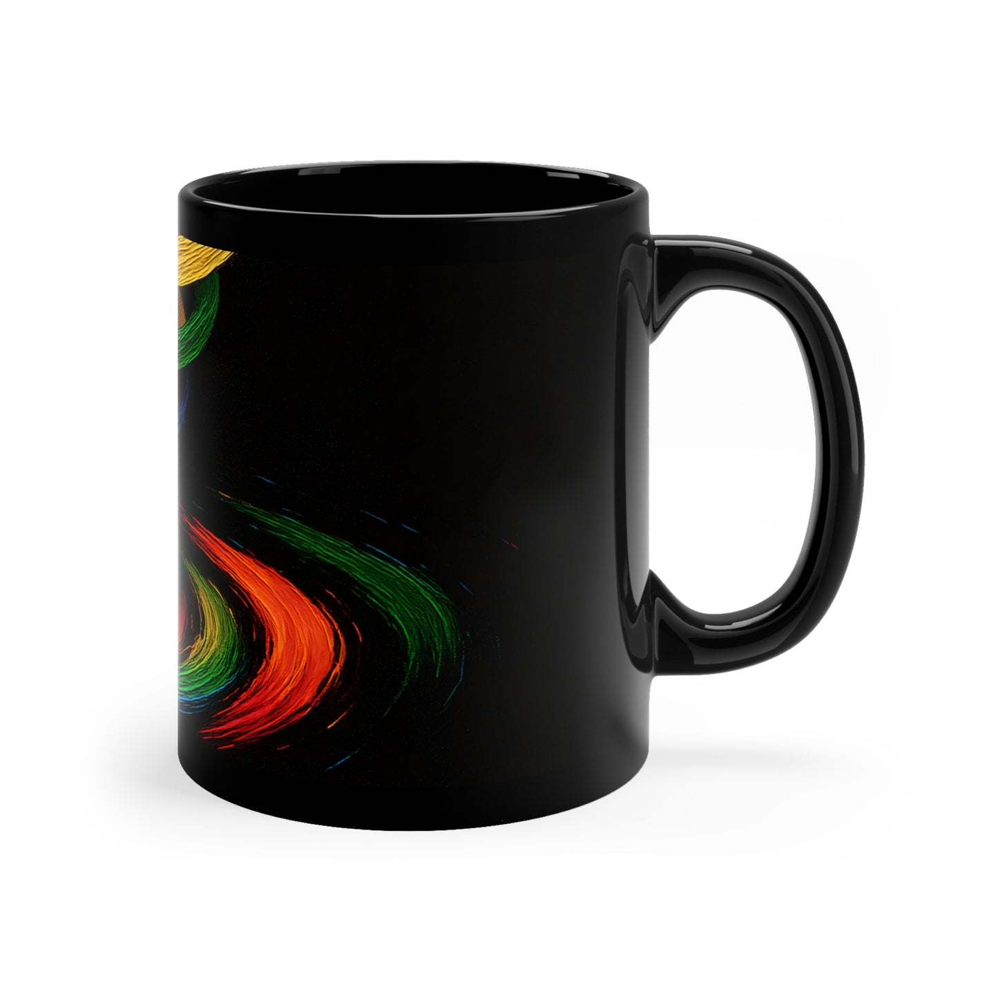 Abstract Art Coffee Mug - Cyclone Design