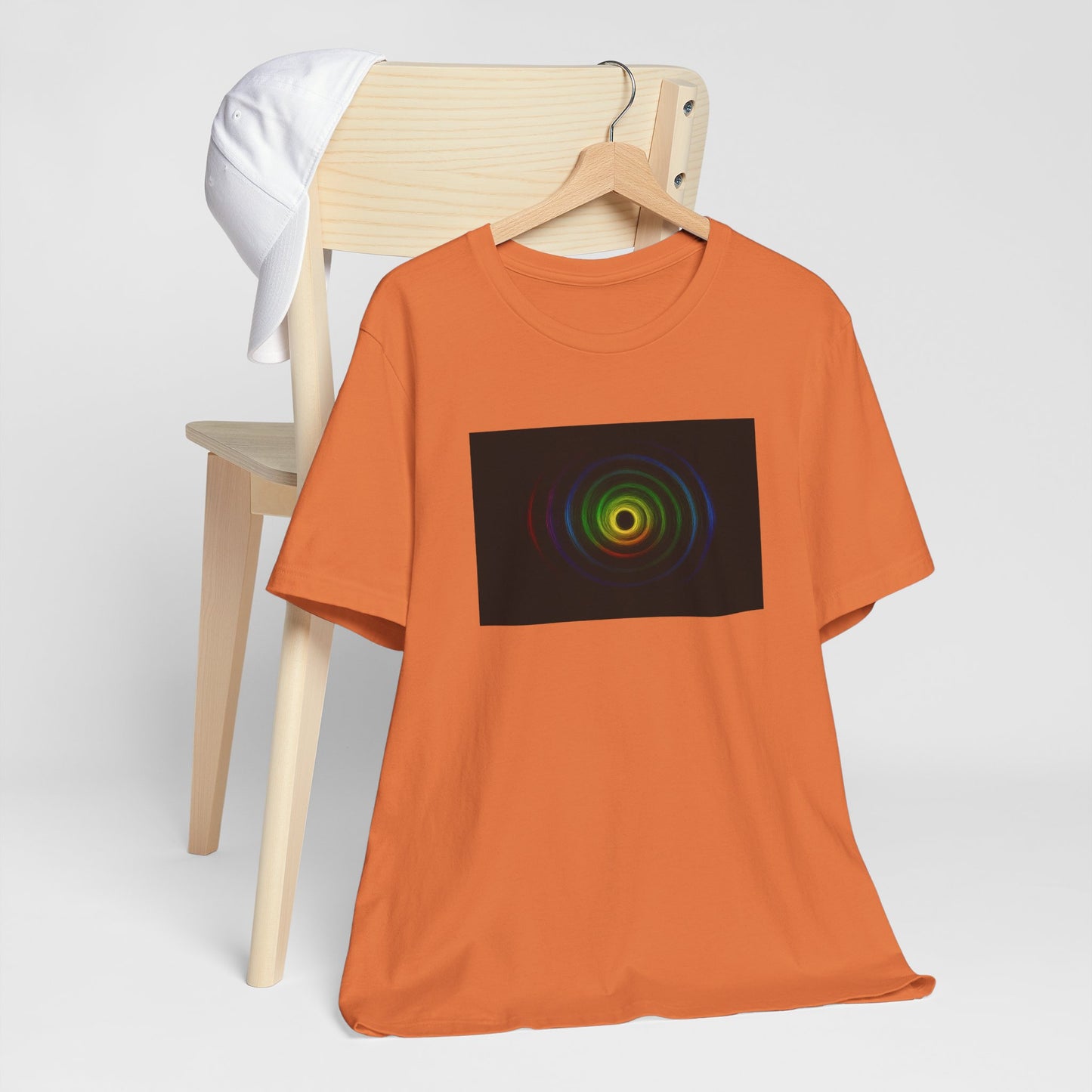 Colorful Wave Unisex Tee - Cyclone Design