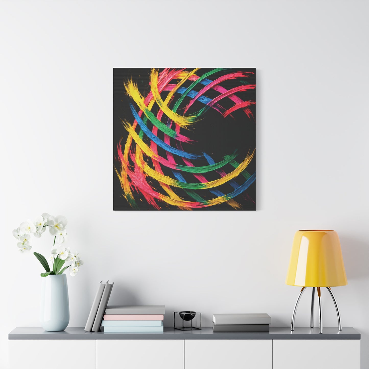 Vibrant Weave Canvas Print - 1.25