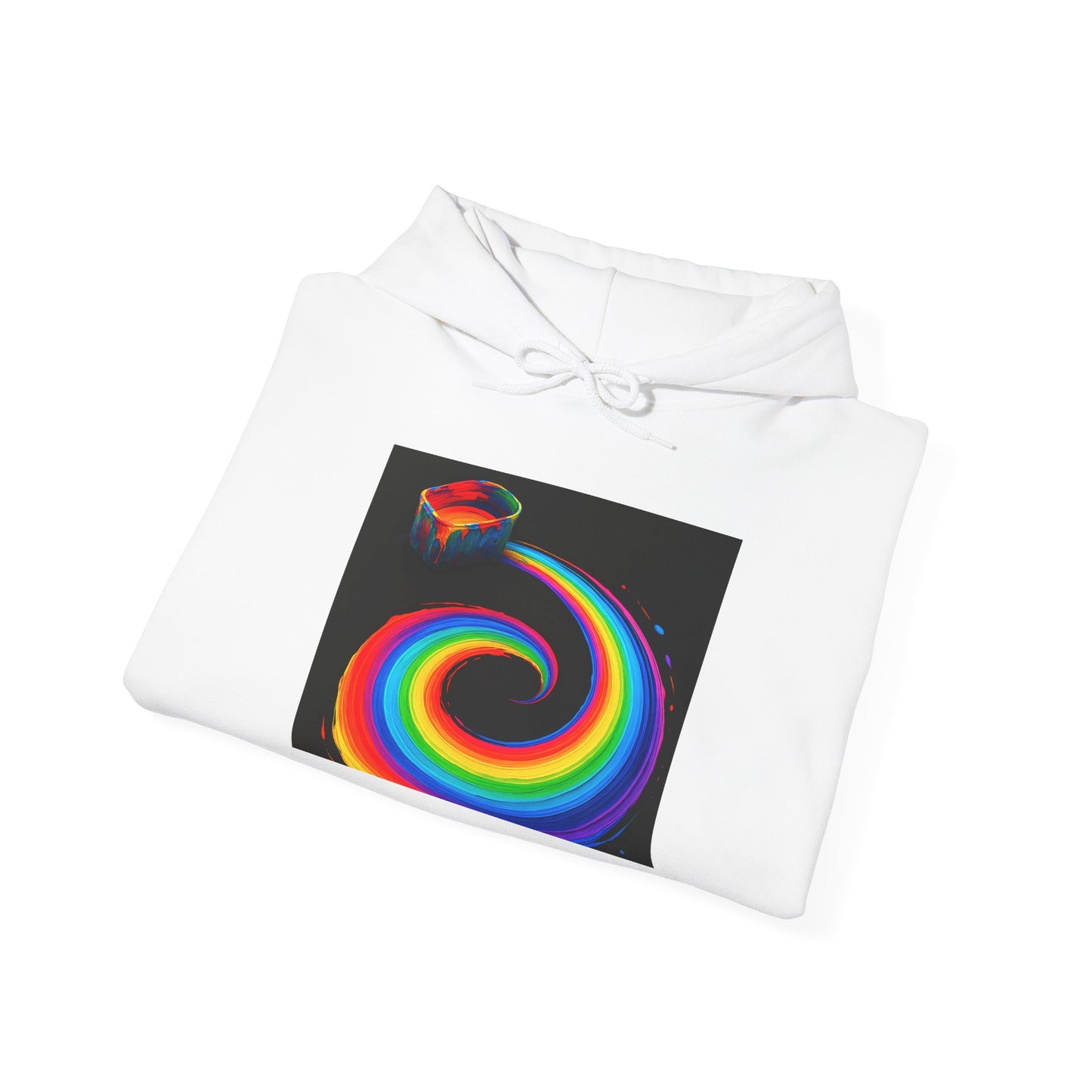Colorful Spiral Hoodie - Melt Design