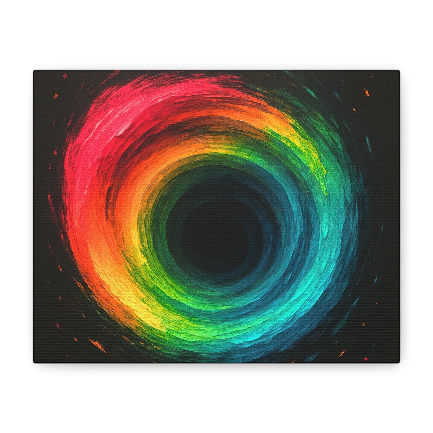 Chromatic Cyclone Matte Canvas, Stretched, 1.25"