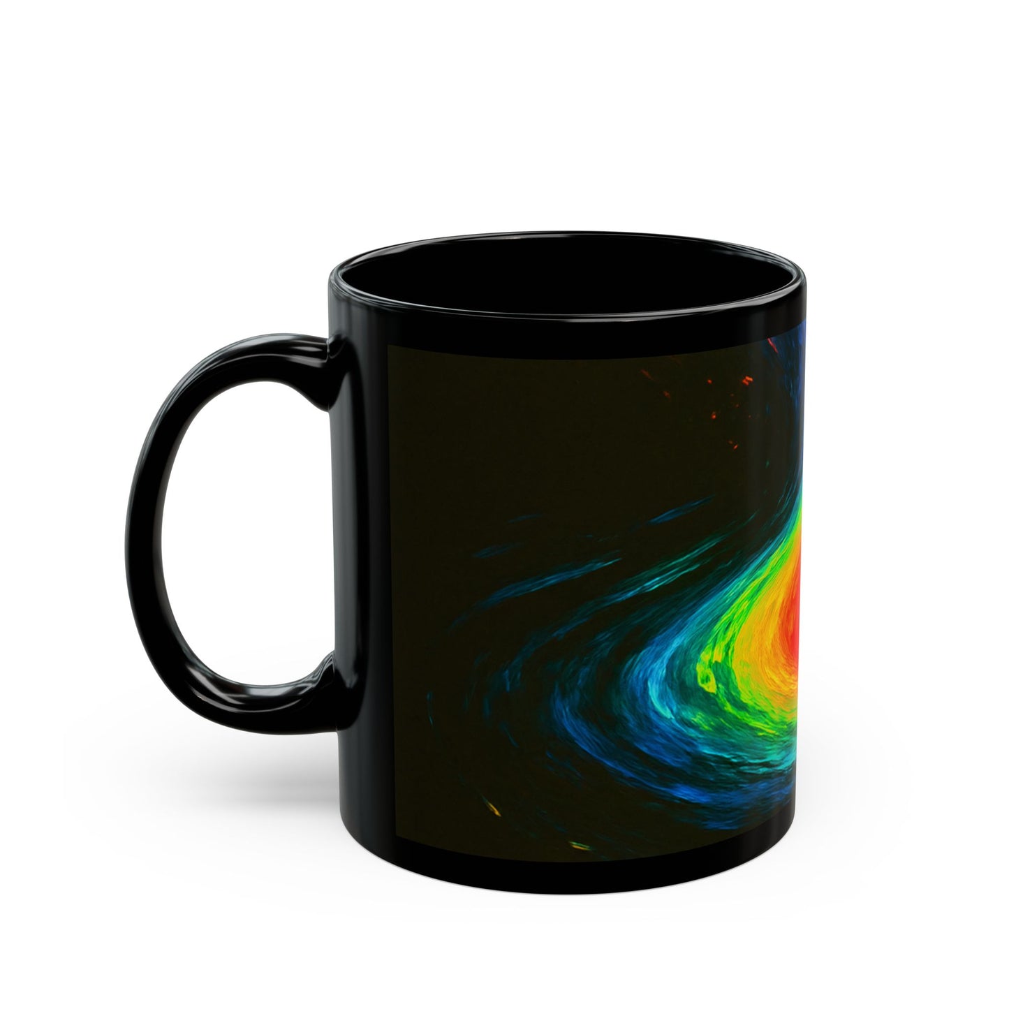 Colorful Abstract Coffee Mug - Melt Design