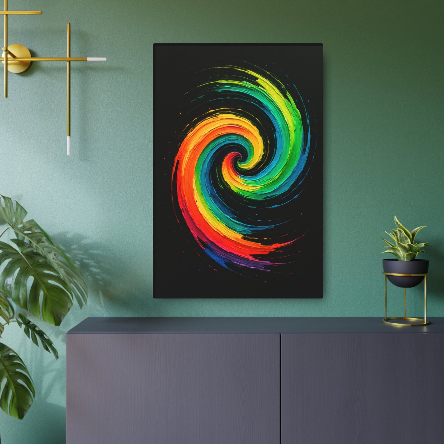 Home Decor Metal Art Sign - Cyclone Design