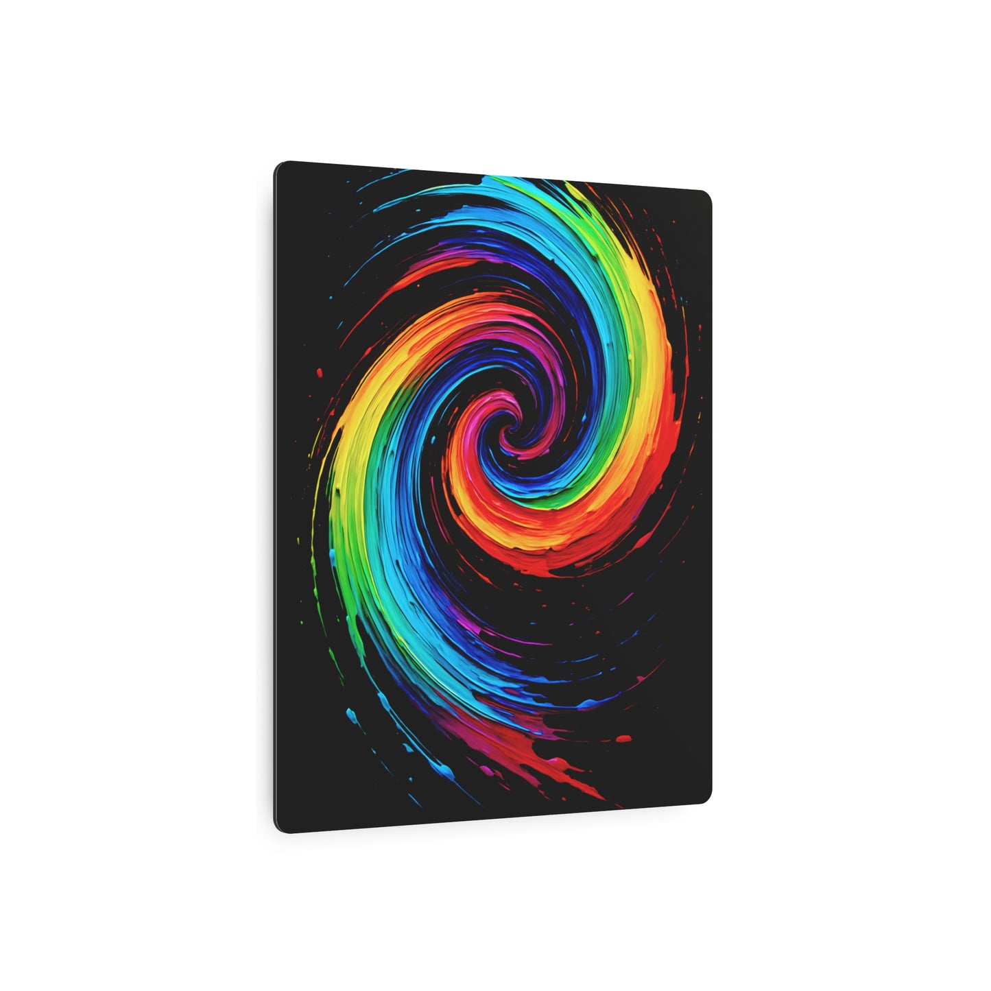 Colorful Wall Décor Metal Art - Cyclone Design