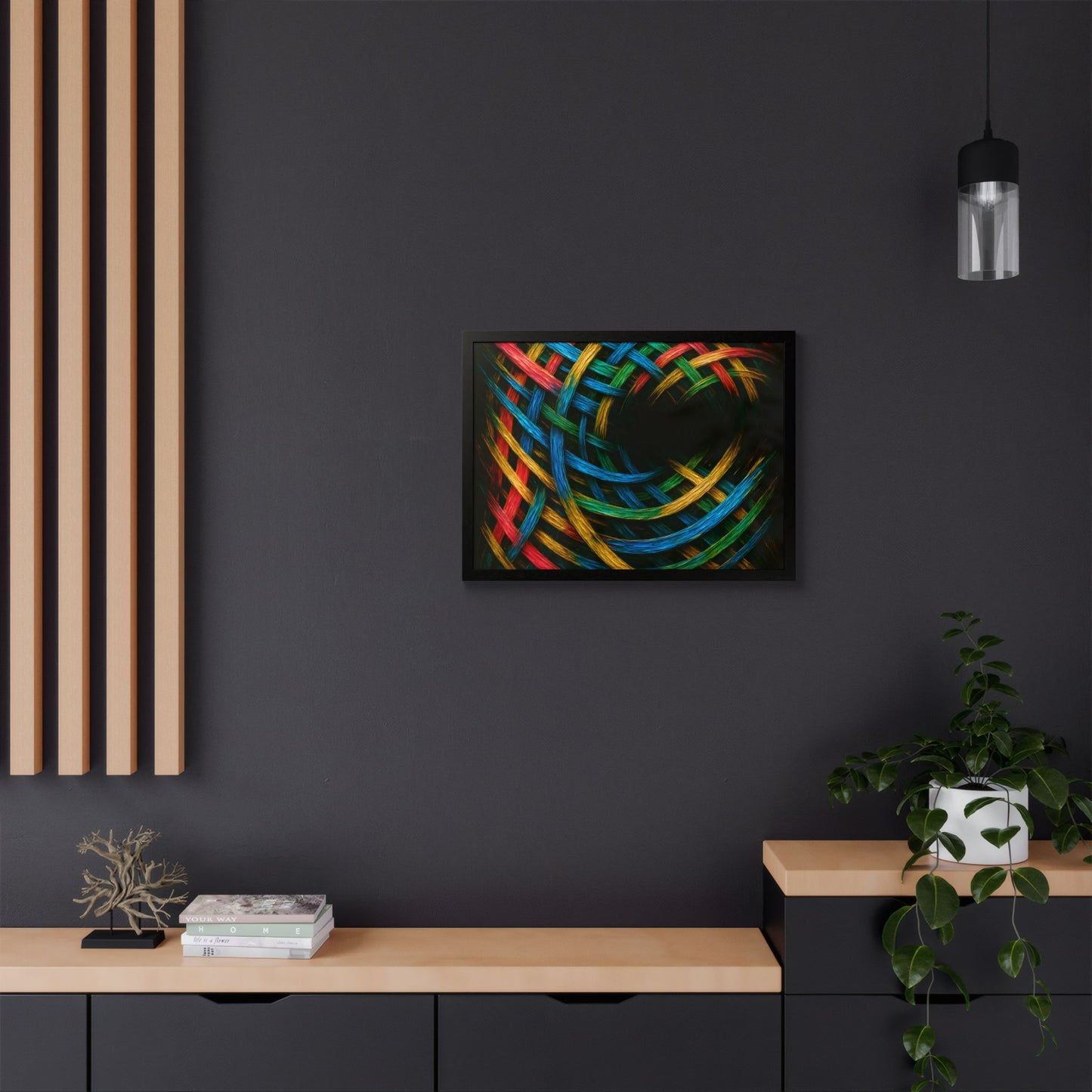 Creative Wall Hanging Art - Weave Design