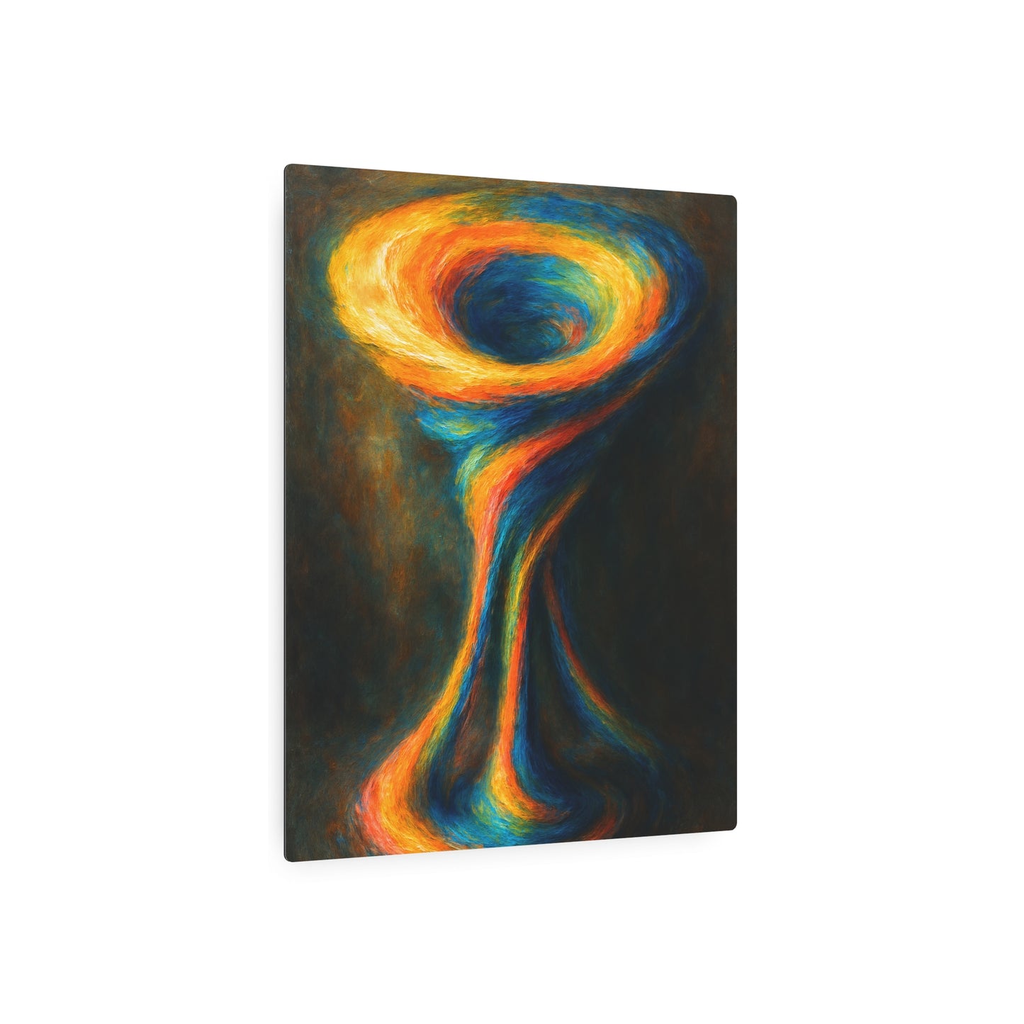 Colorful Wall Decor Metal Art - Cyclone Design