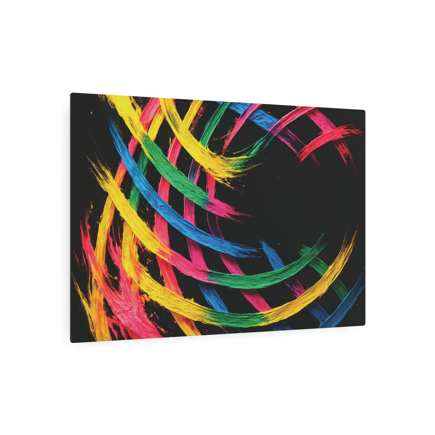 Weave Art Metal Print