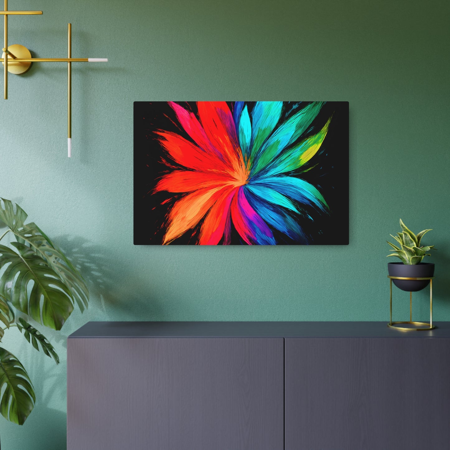 Modern Metal Wall Art - Melt Design