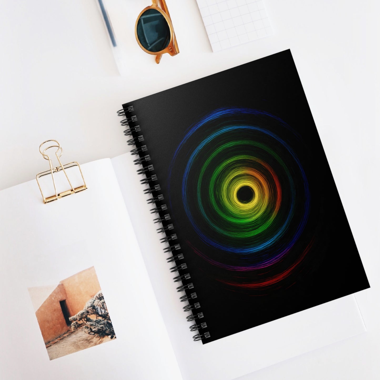 Spiral Notebook - Cyclone Design